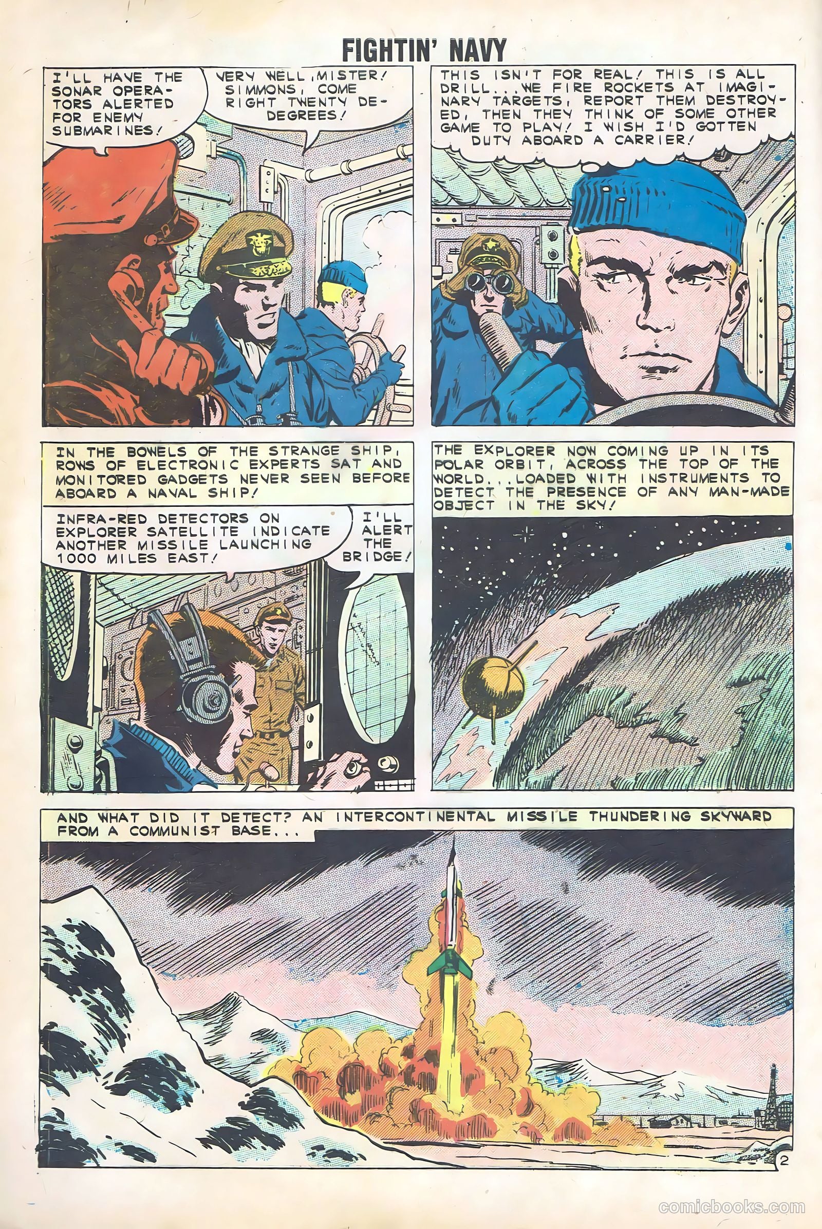 Fightin' Navy #98 — page 4 of 36