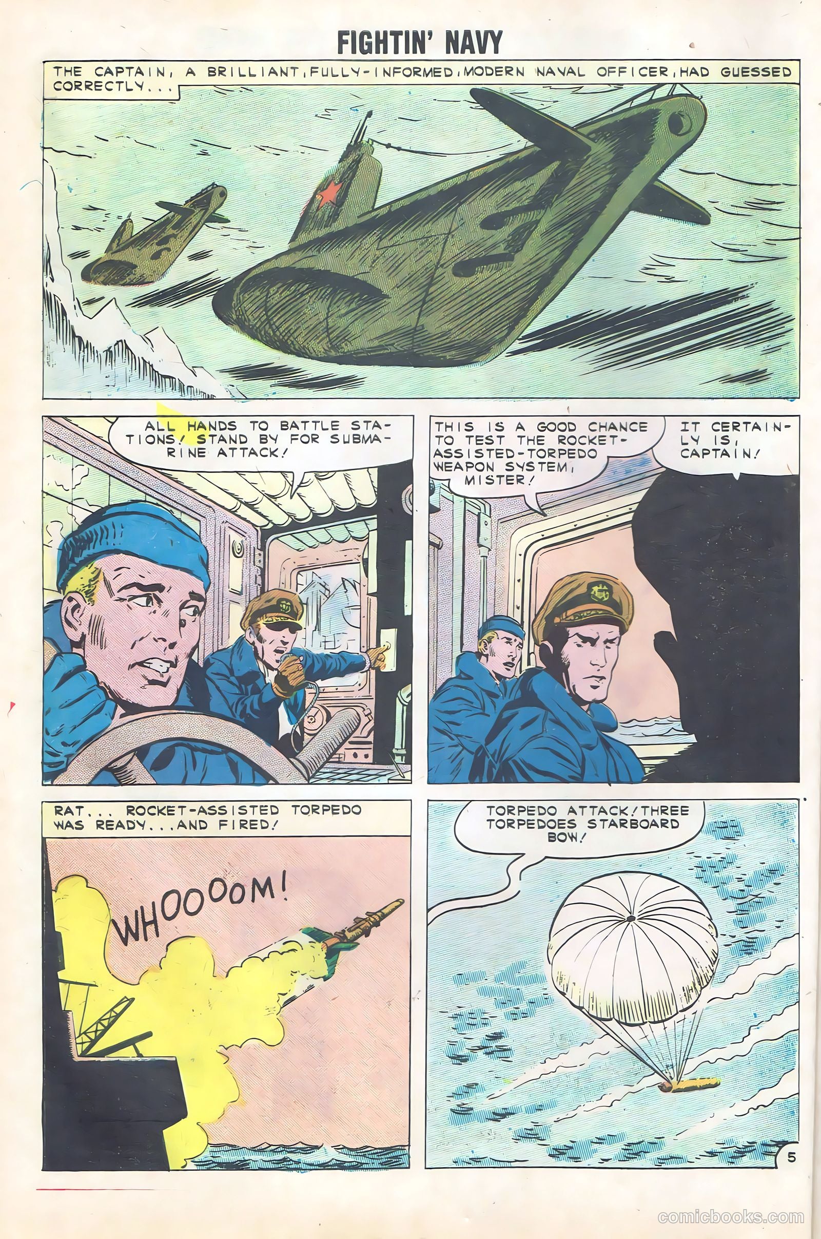 Fightin' Navy #98 — page 8 of 36