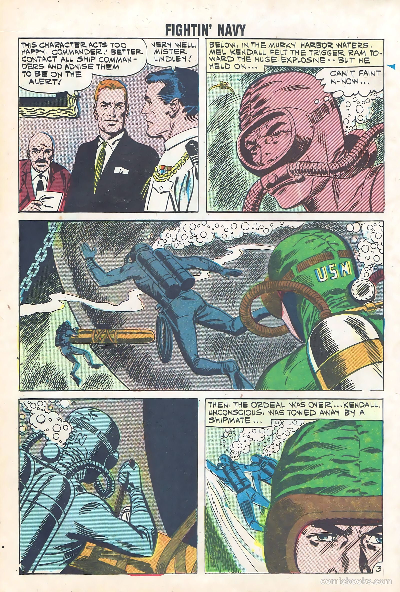 Fightin' Navy #98 — page 16 of 36