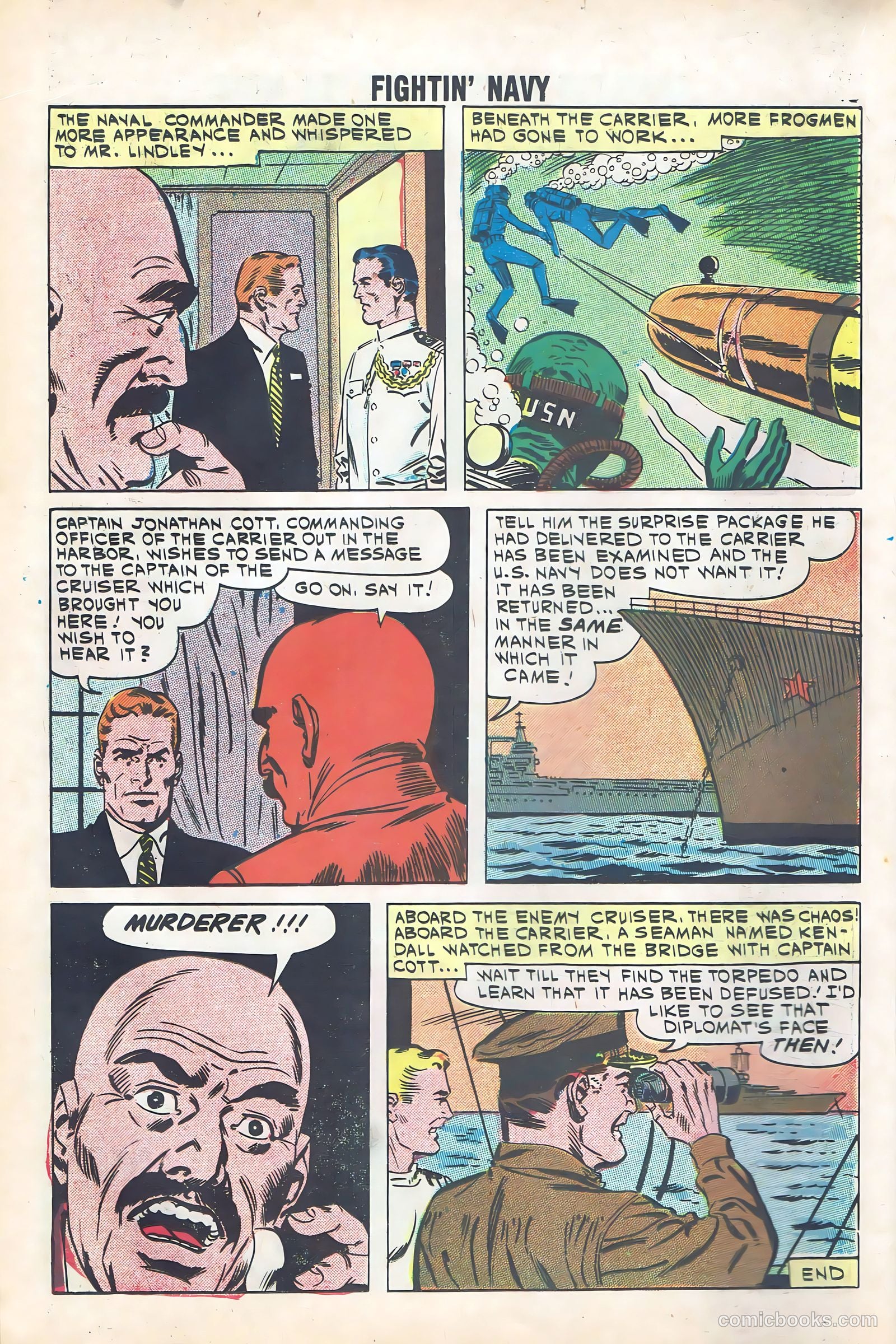 Fightin' Navy #98 — page 18 of 36