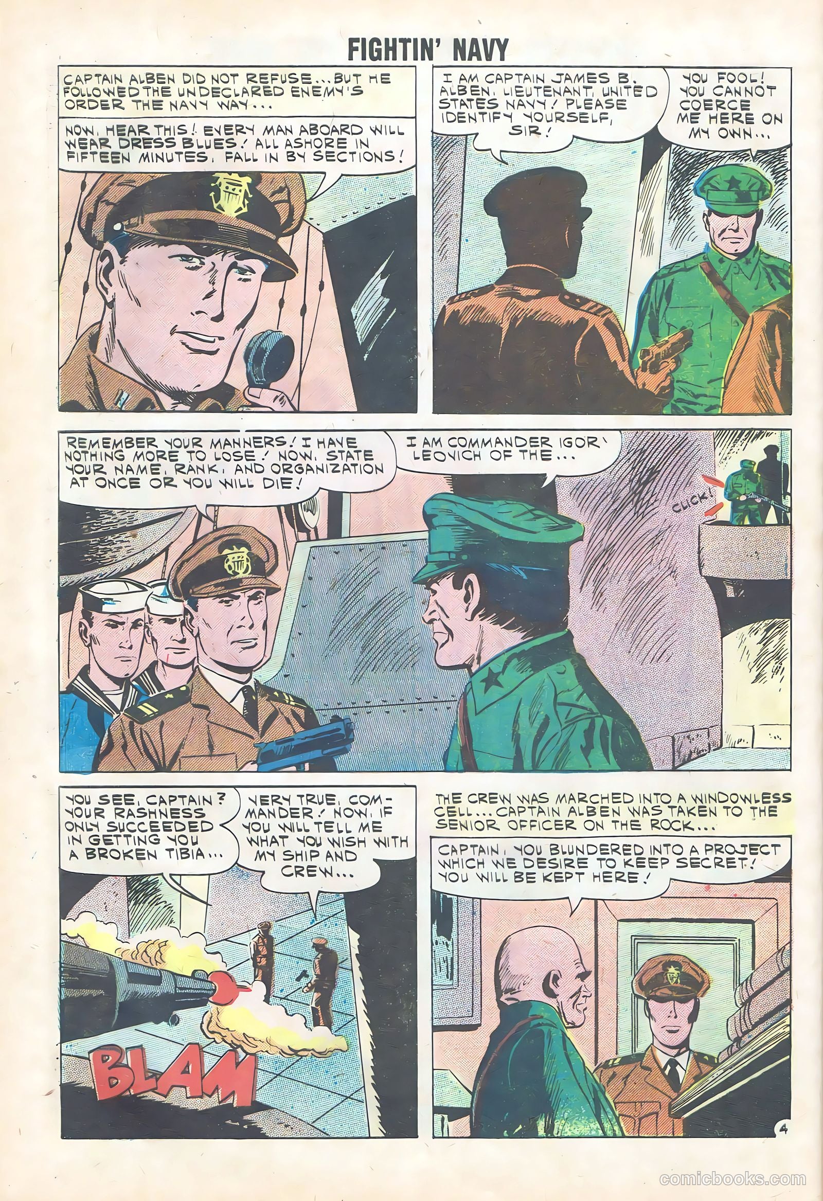 Fightin' Navy #98 — page 28 of 36