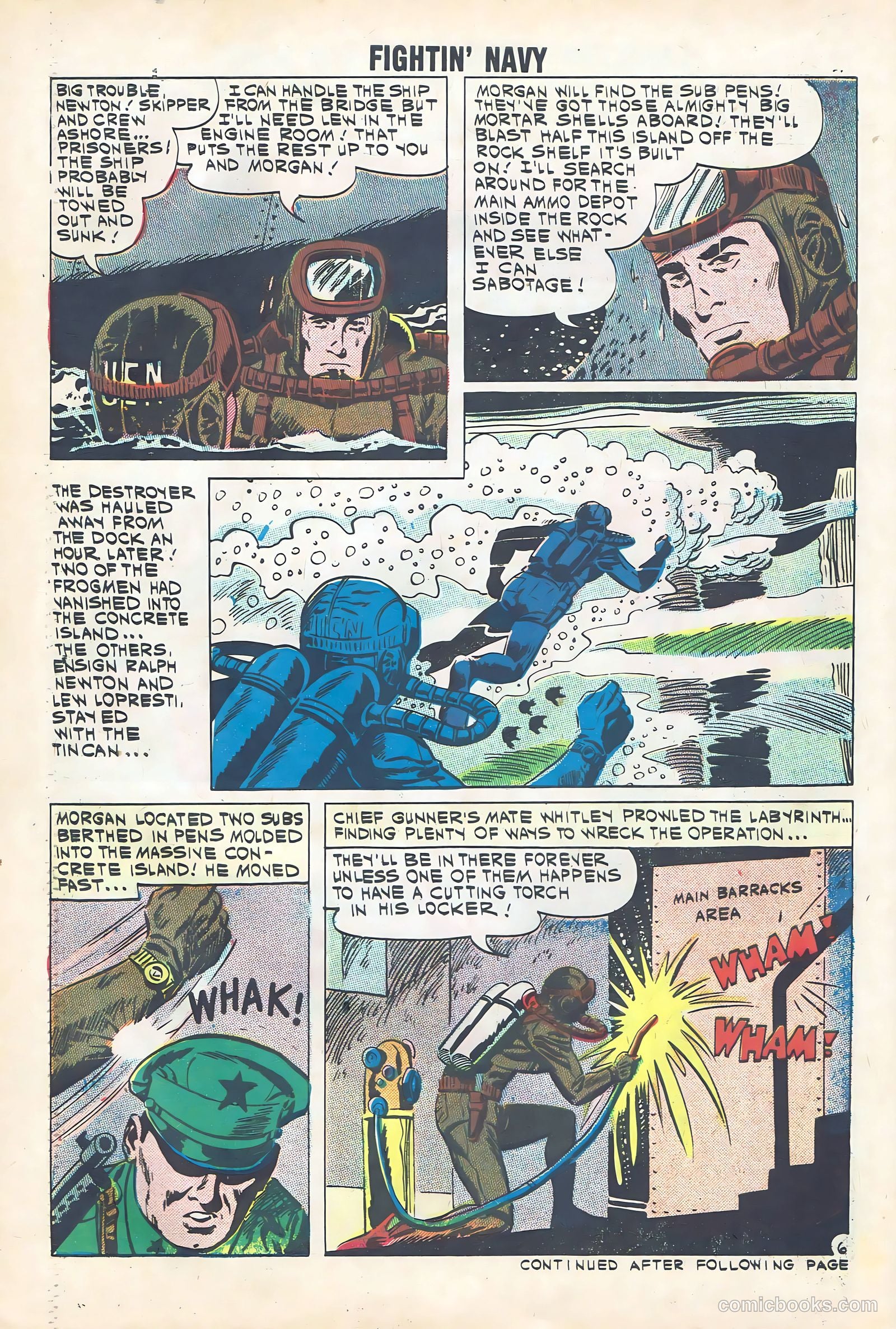 Fightin' Navy #98 — page 30 of 36