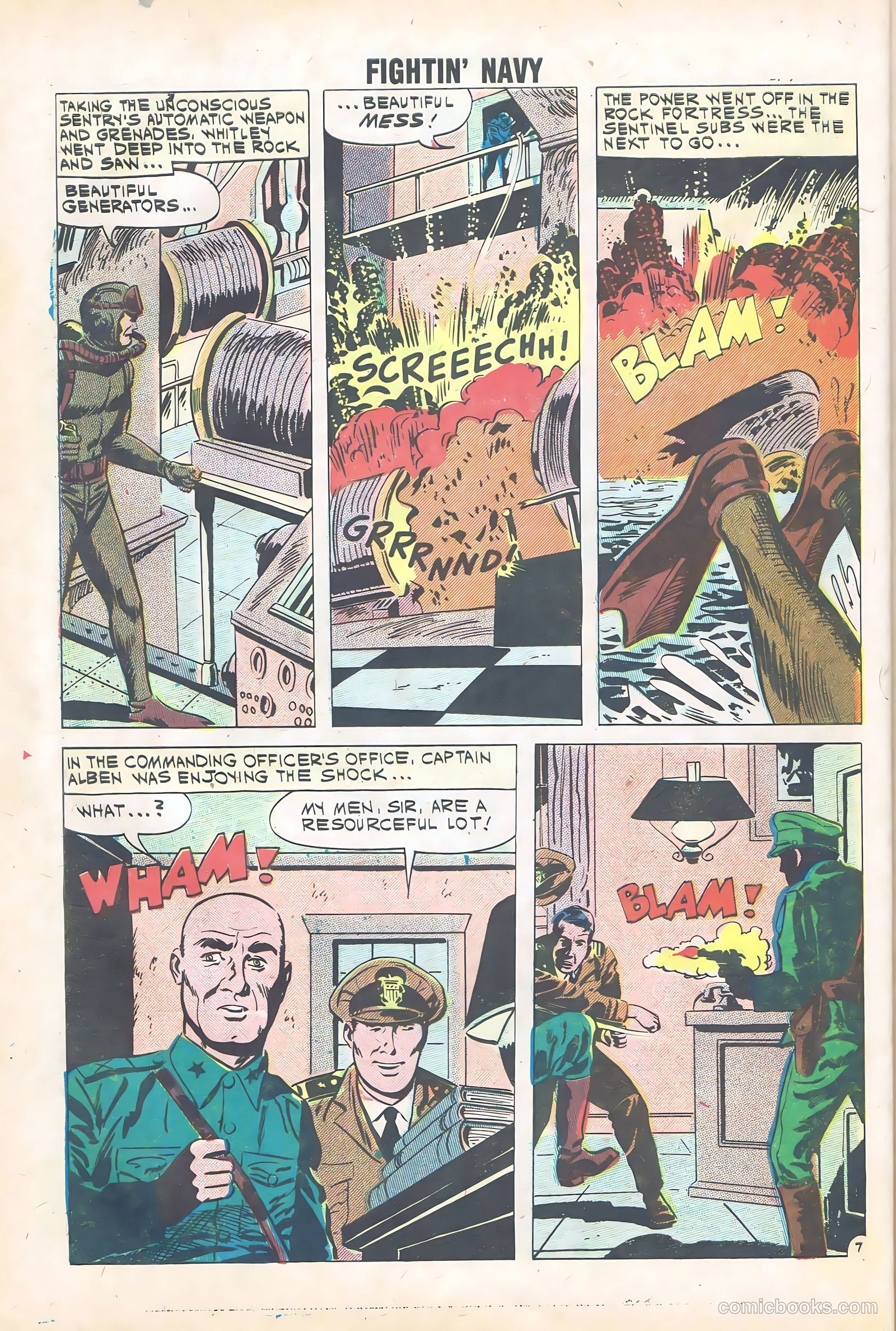 Fightin' Navy #98 — page 32 of 36