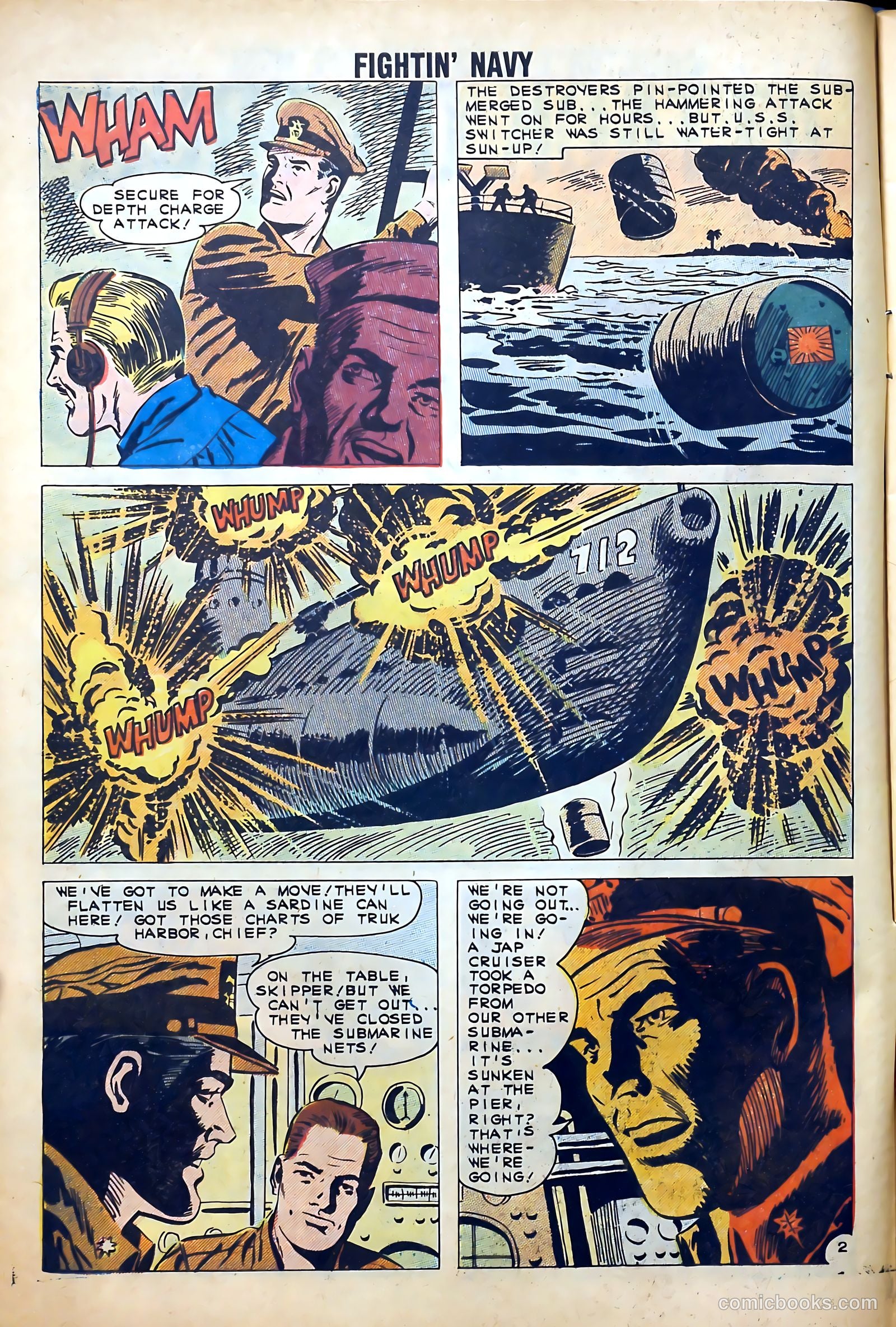 Fightin' Navy #99 — page 4 of 36