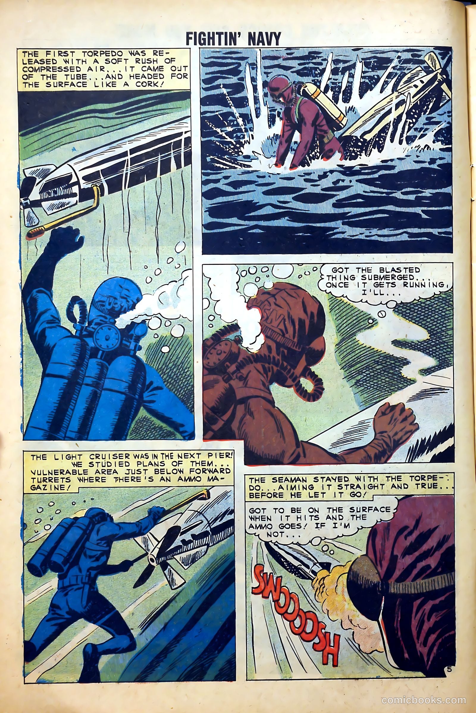 Fightin' Navy #99 — page 8 of 36