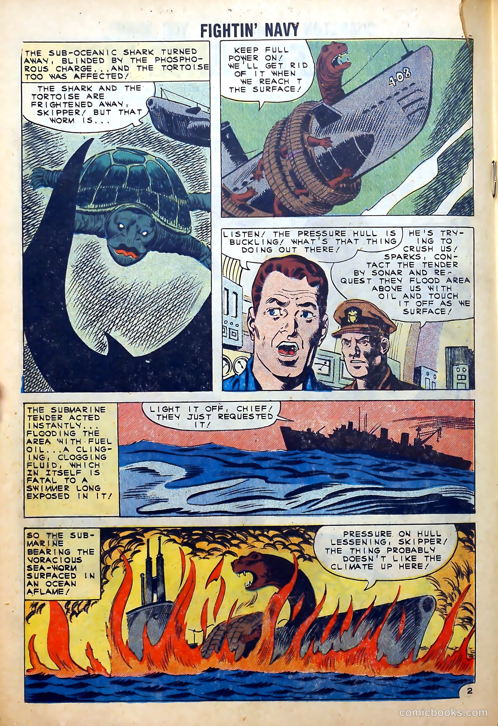 Fightin' Navy #99 — page 18 of 36