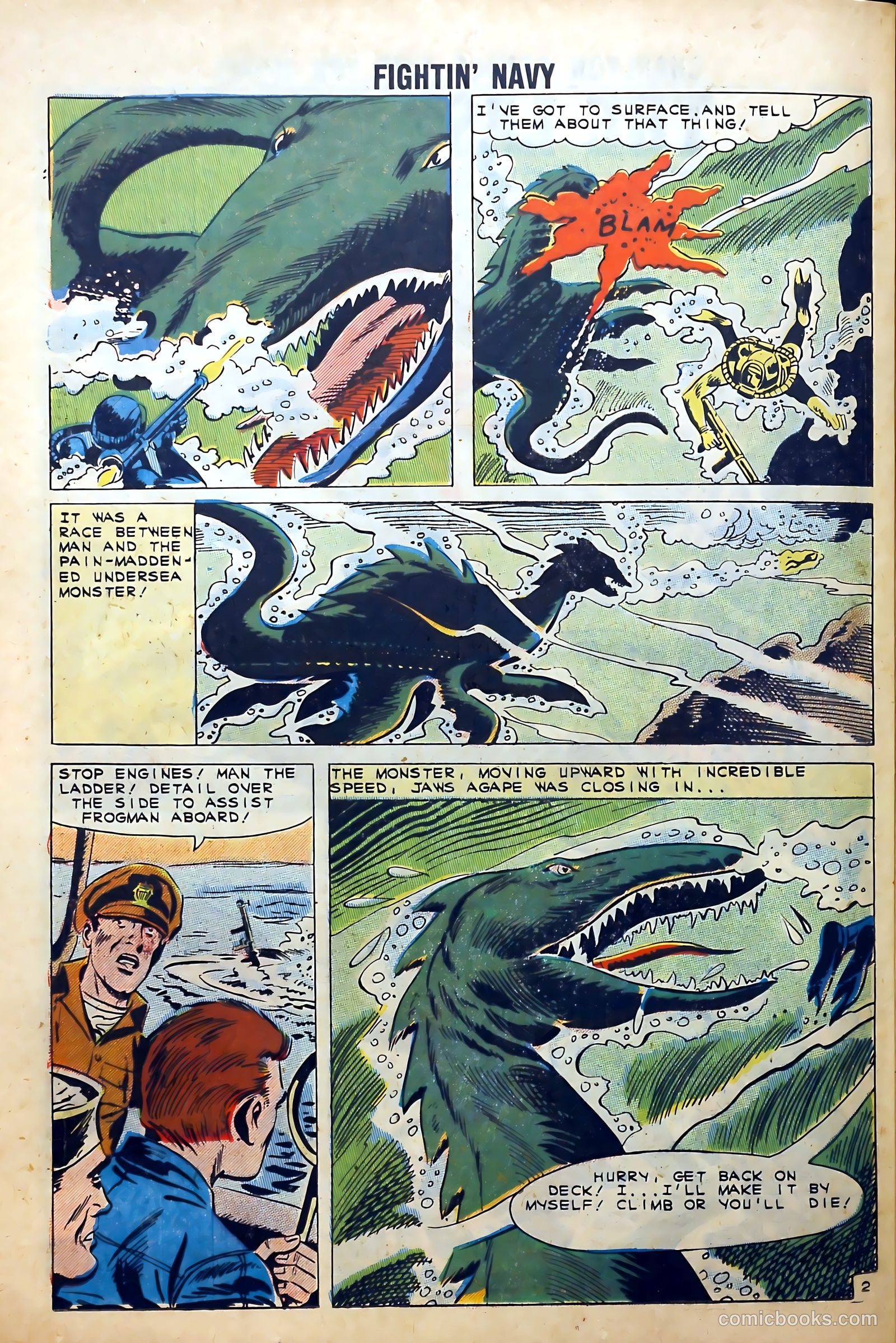 Fightin' Navy #99 — page 26 of 36