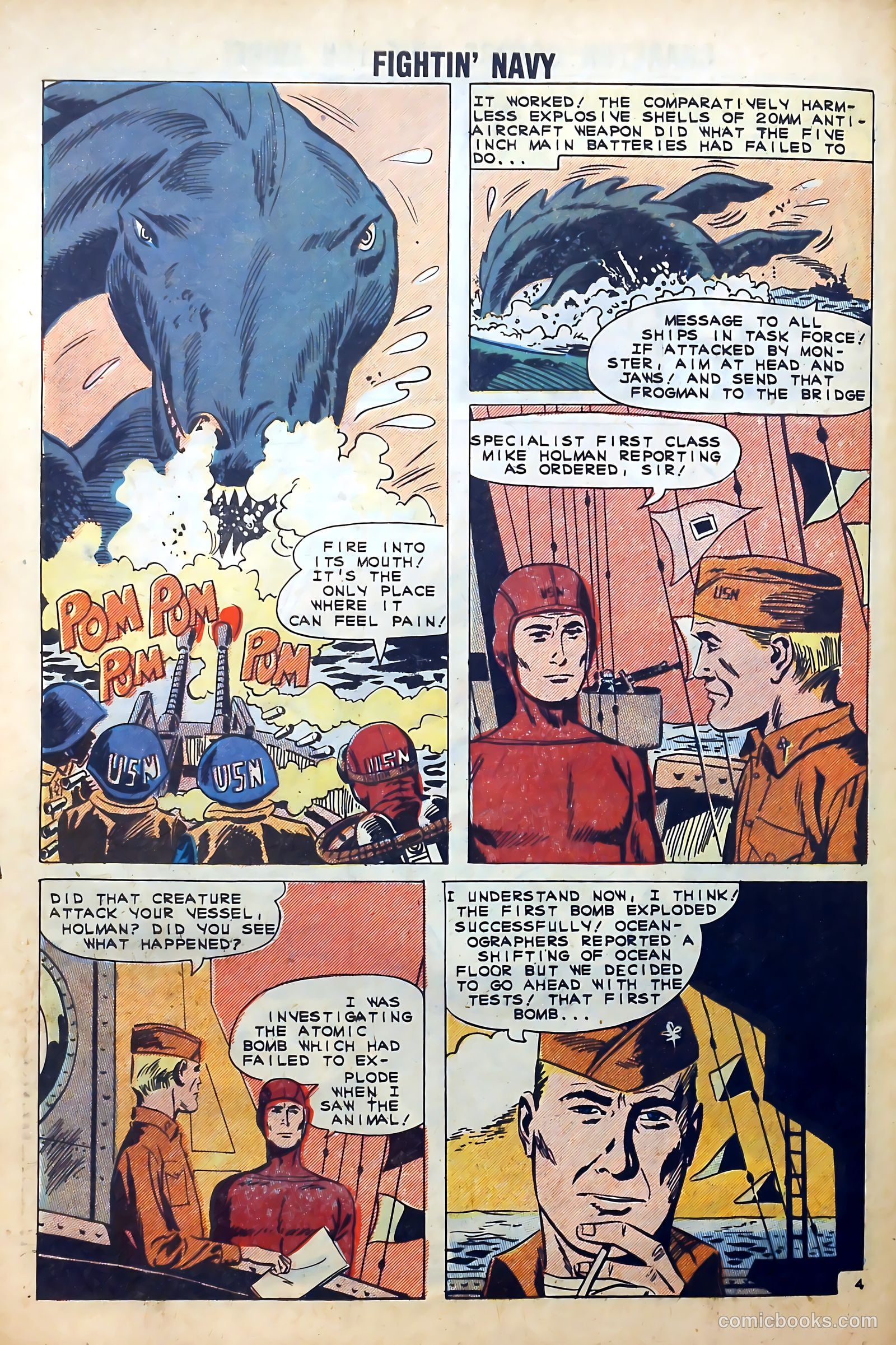 Fightin' Navy #99 — page 28 of 36