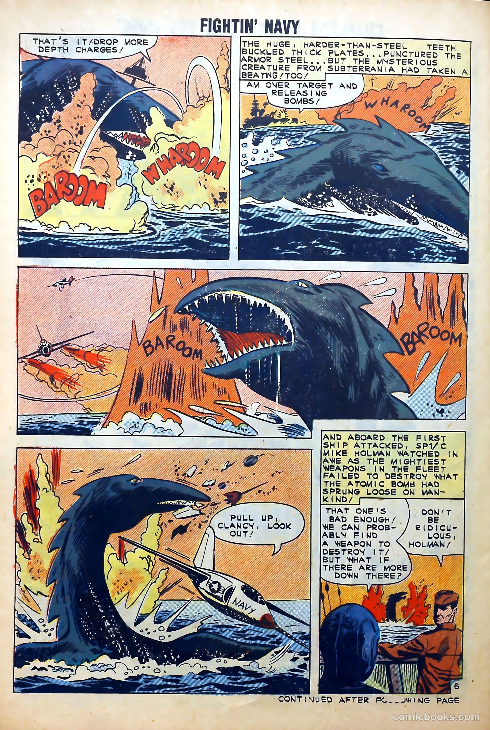Fightin' Navy #99 — page 30 of 36