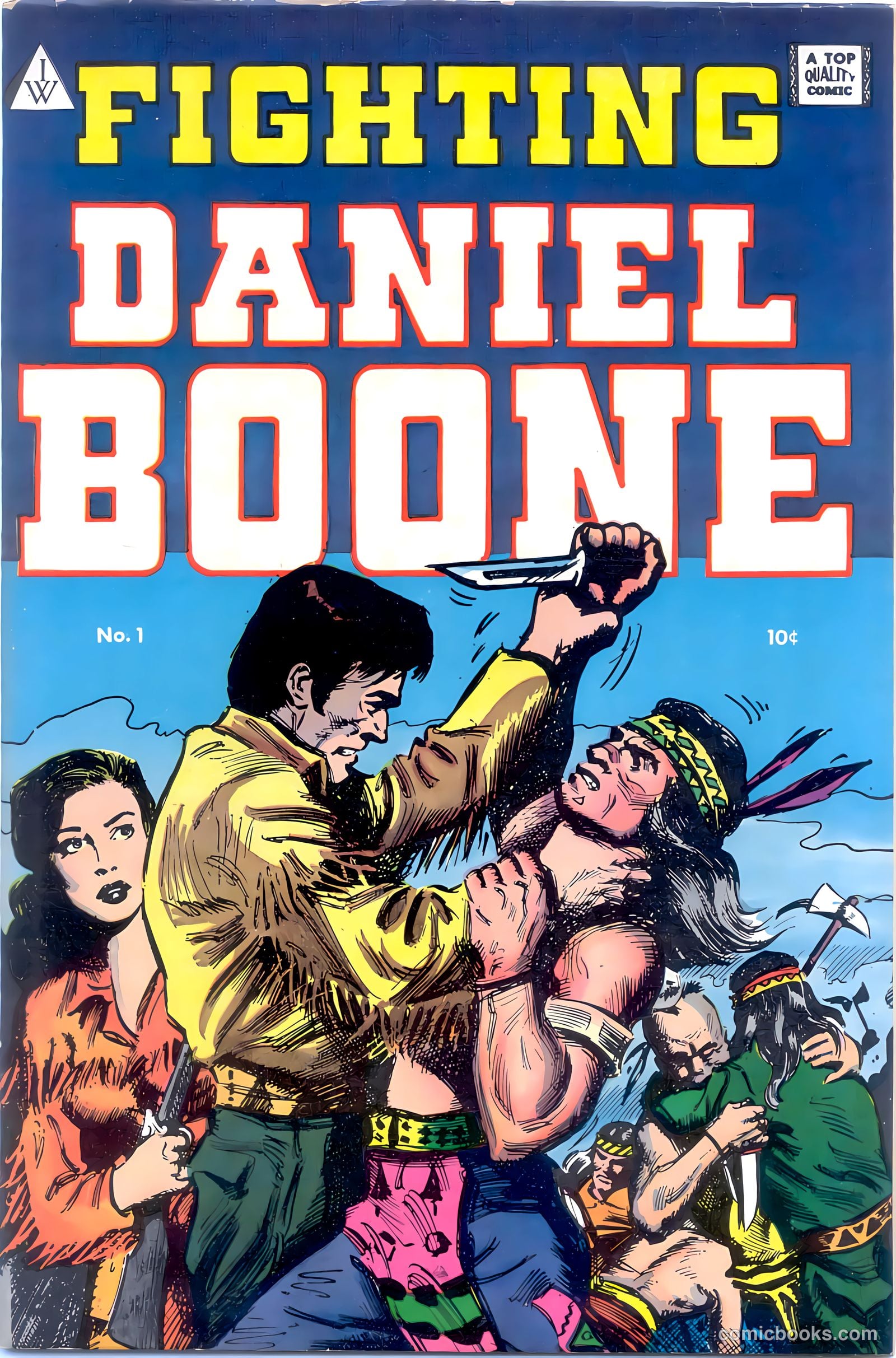 Fighting Daniel Boone #1 — page 1 of 36