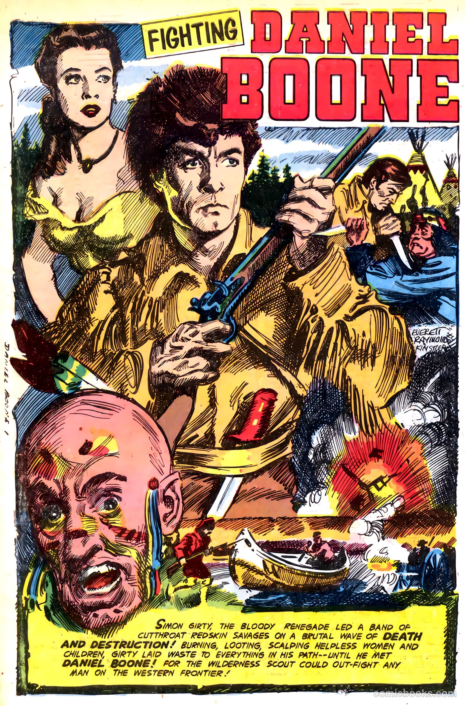 Fighting Daniel Boone #1 — page 3 of 36