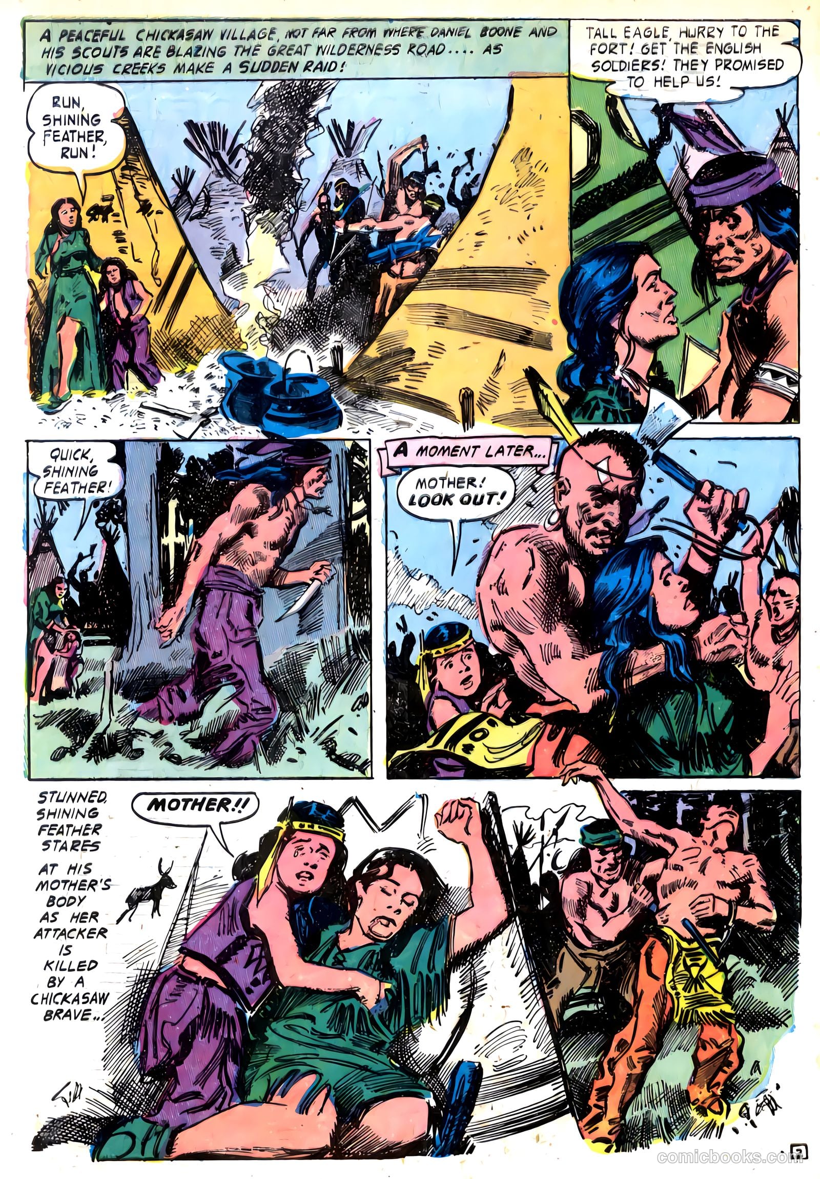 Fighting Daniel Boone #1 — page 4 of 36