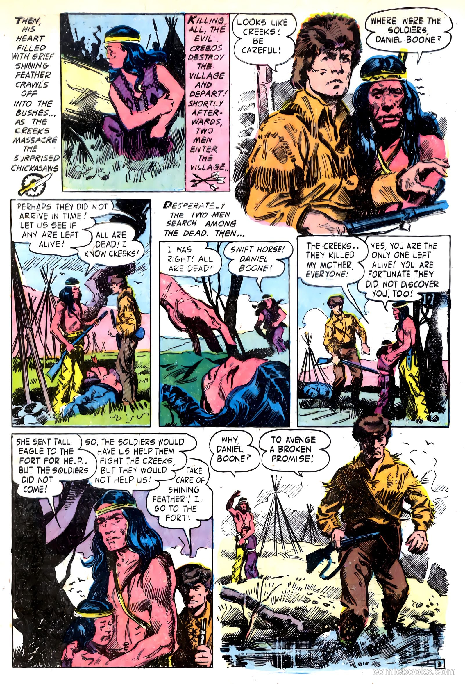 Fighting Daniel Boone #1 — page 5 of 36