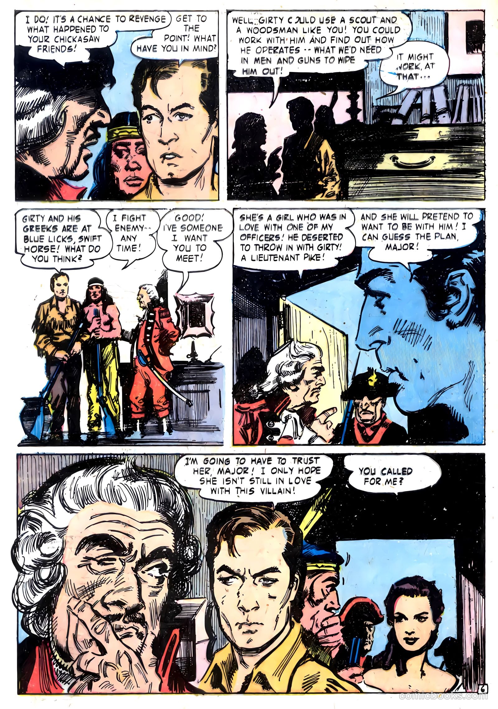 Fighting Daniel Boone #1 — page 8 of 36