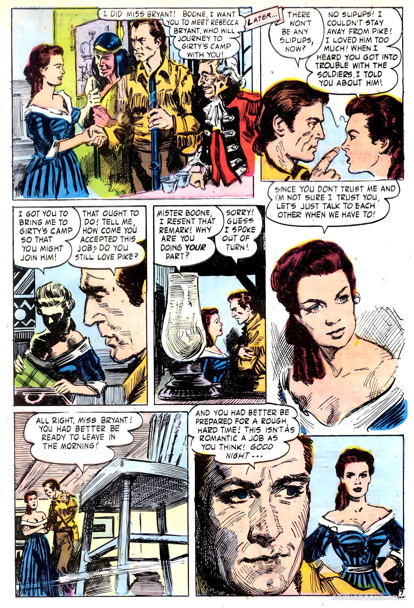 Fighting Daniel Boone #1 — page 9 of 36