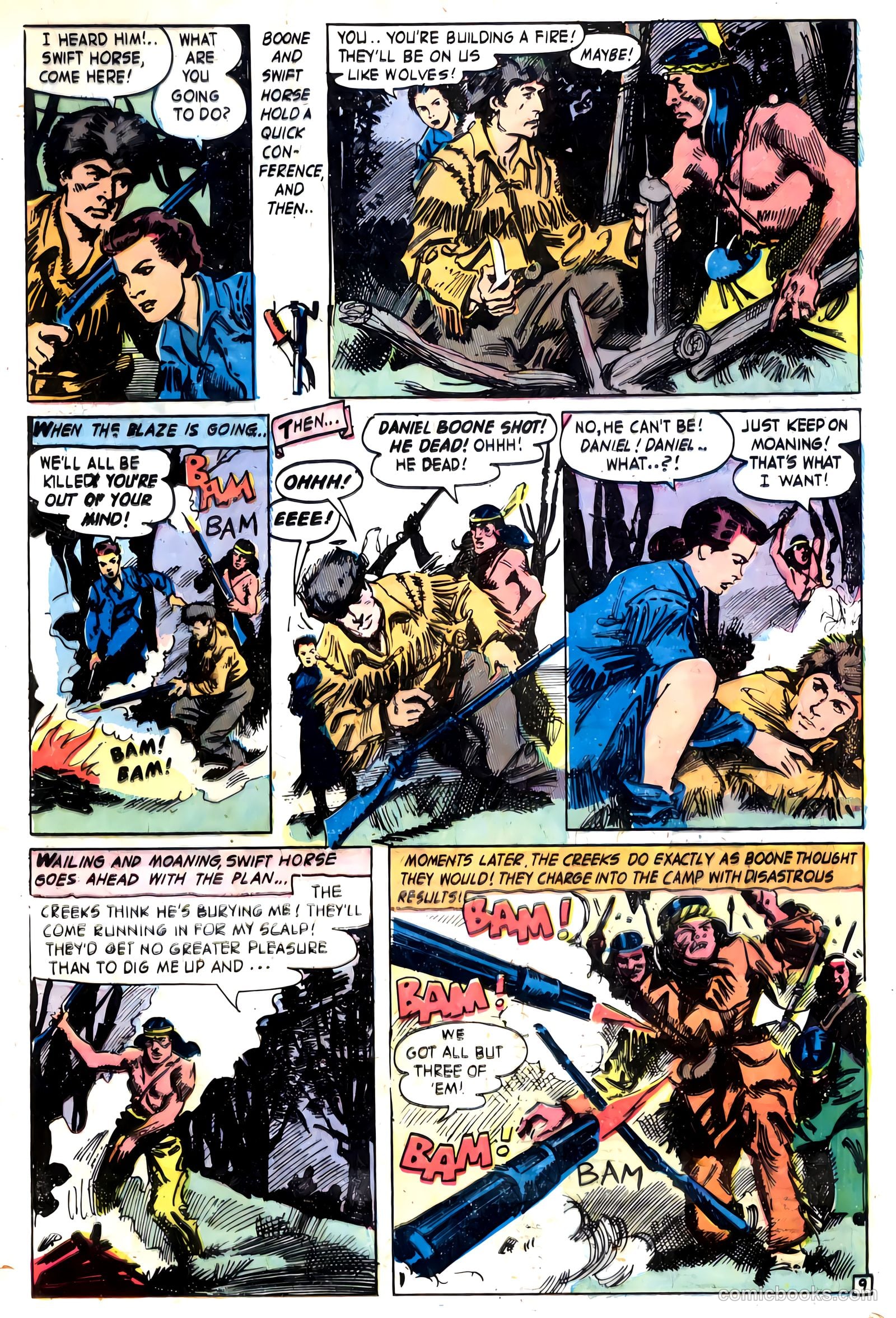 Fighting Daniel Boone #1 — page 13 of 36