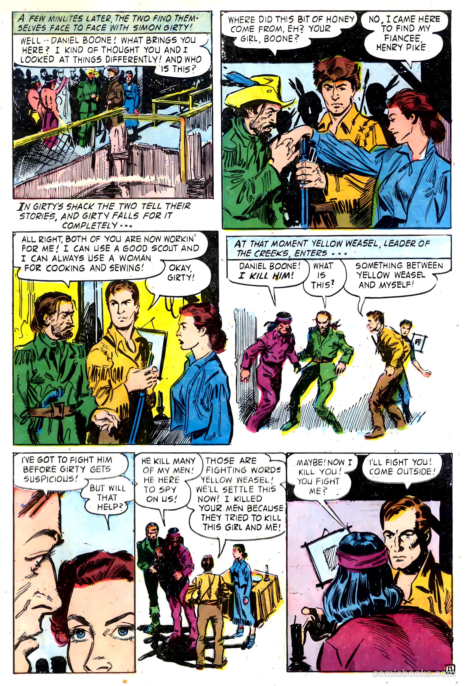 Fighting Daniel Boone #1 — page 15 of 36
