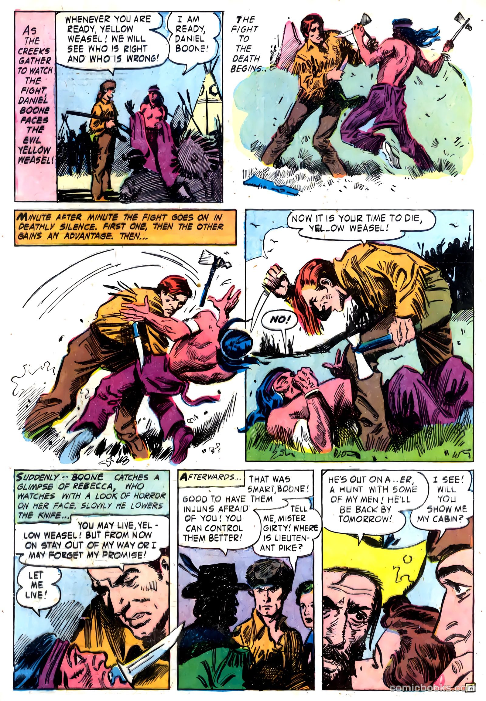 Fighting Daniel Boone #1 — page 16 of 36