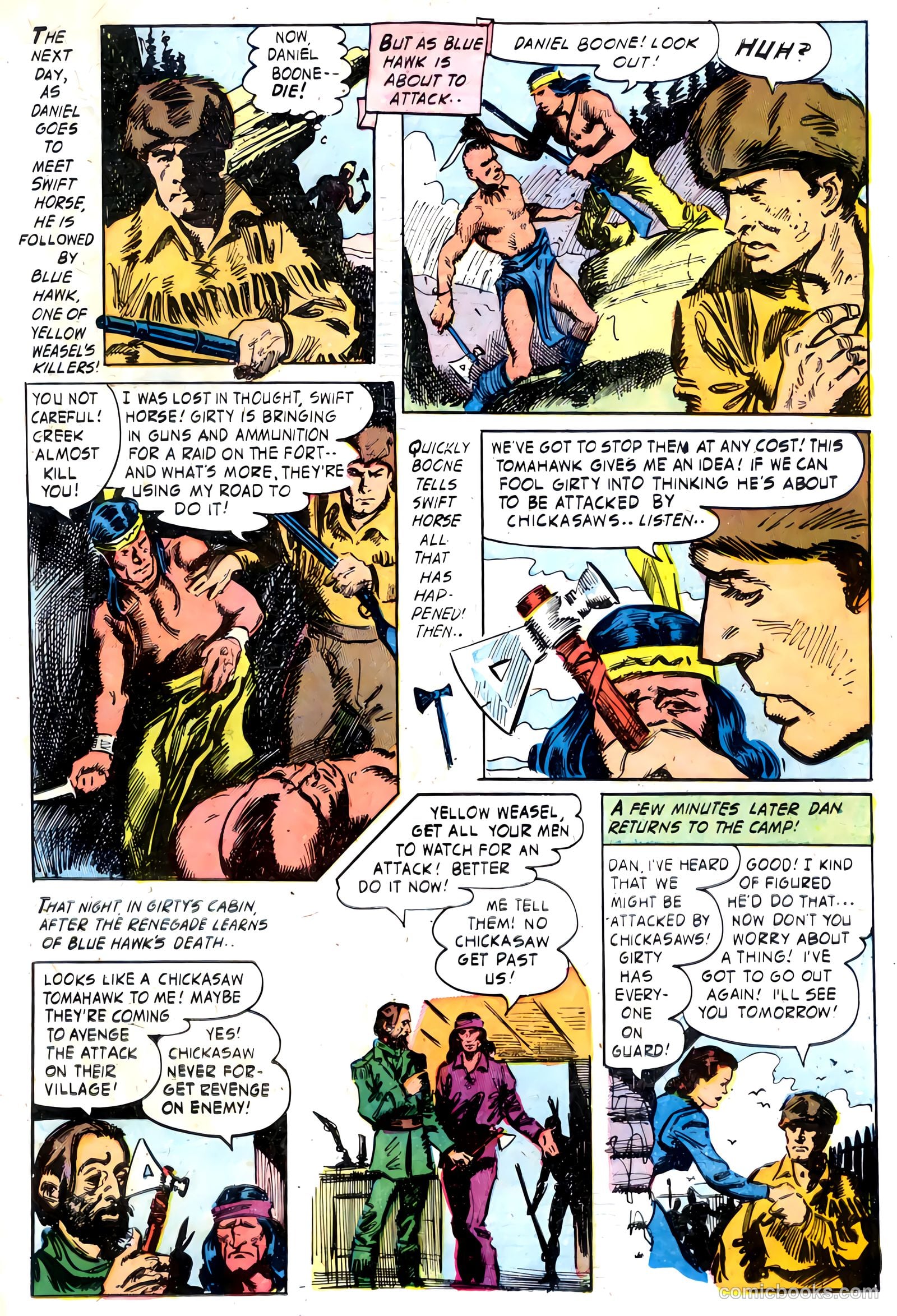 Fighting Daniel Boone #1 — page 19 of 36