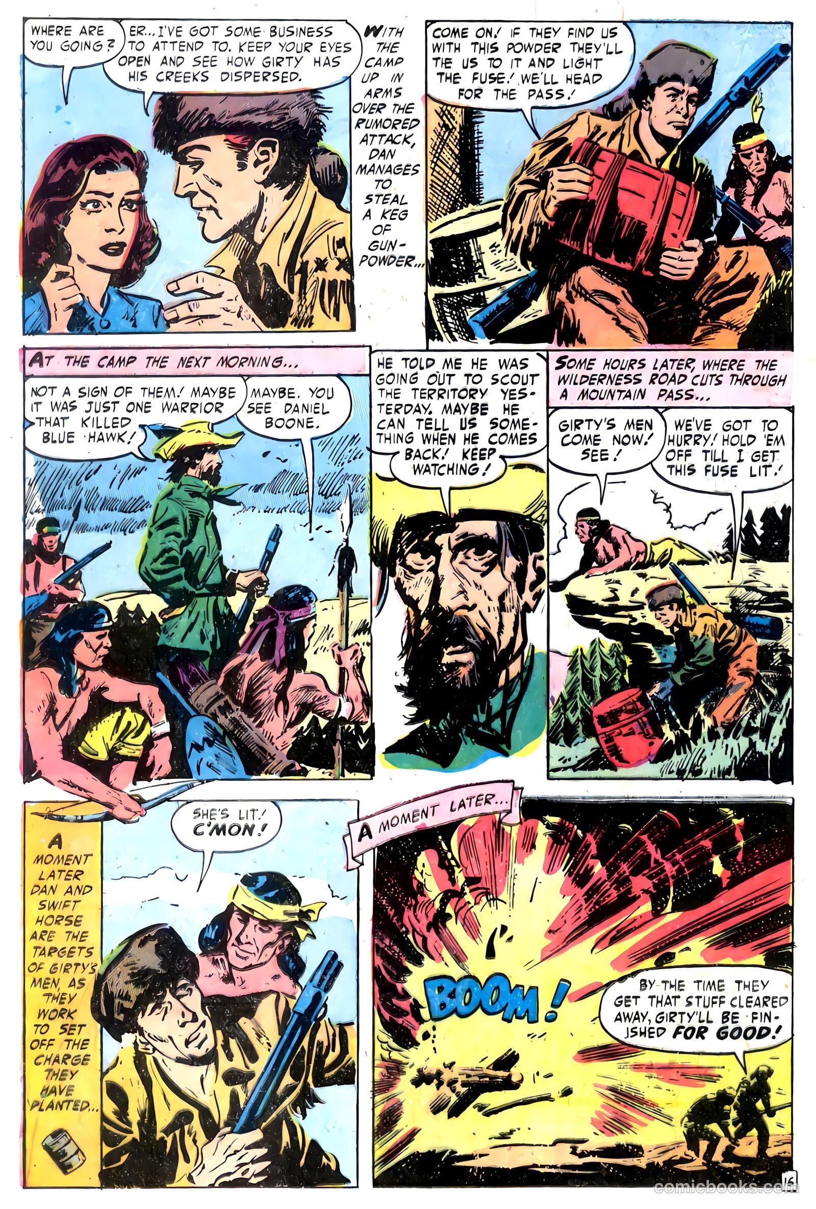 Fighting Daniel Boone #1 — page 20 of 36