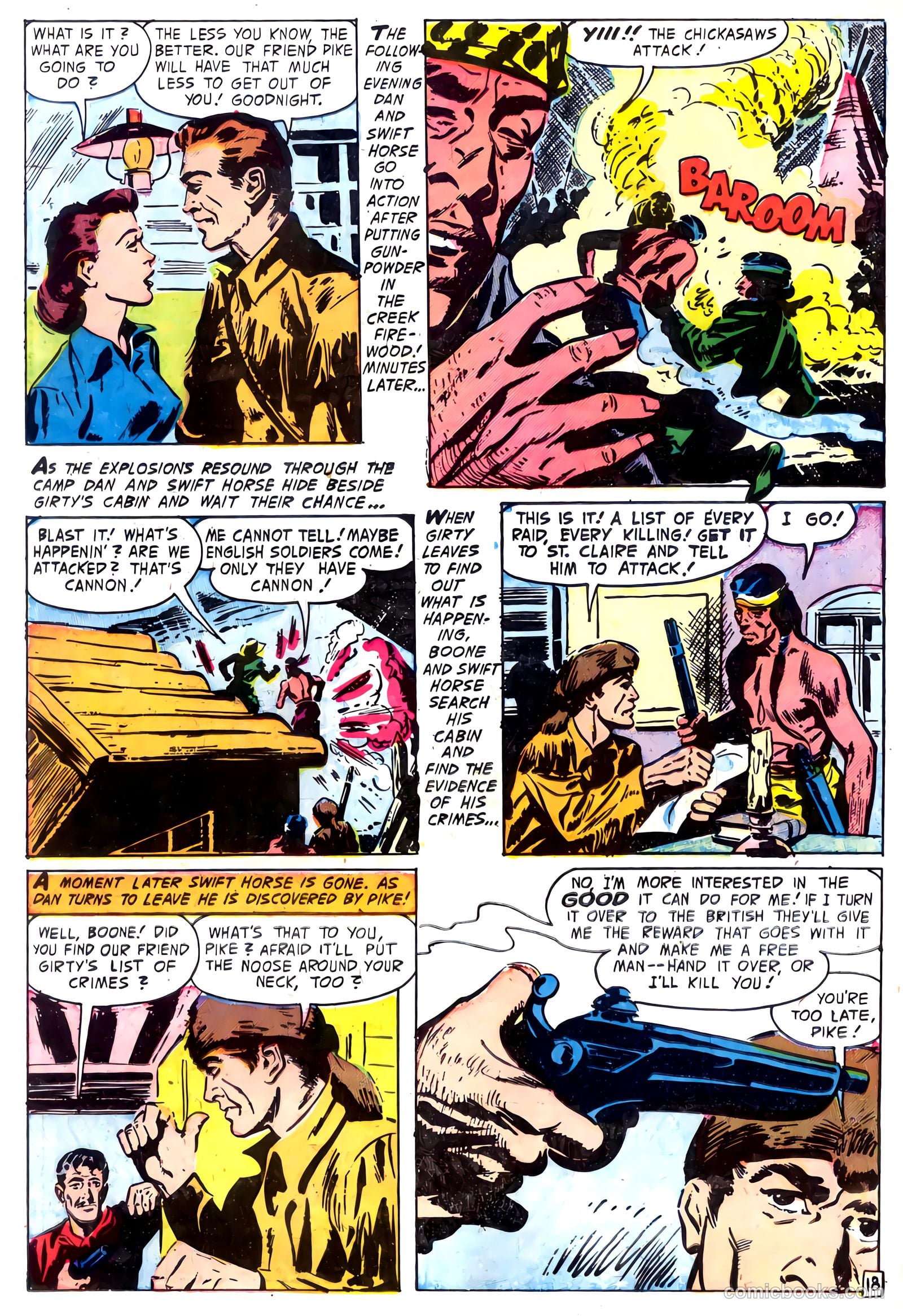 Fighting Daniel Boone #1 — page 22 of 36