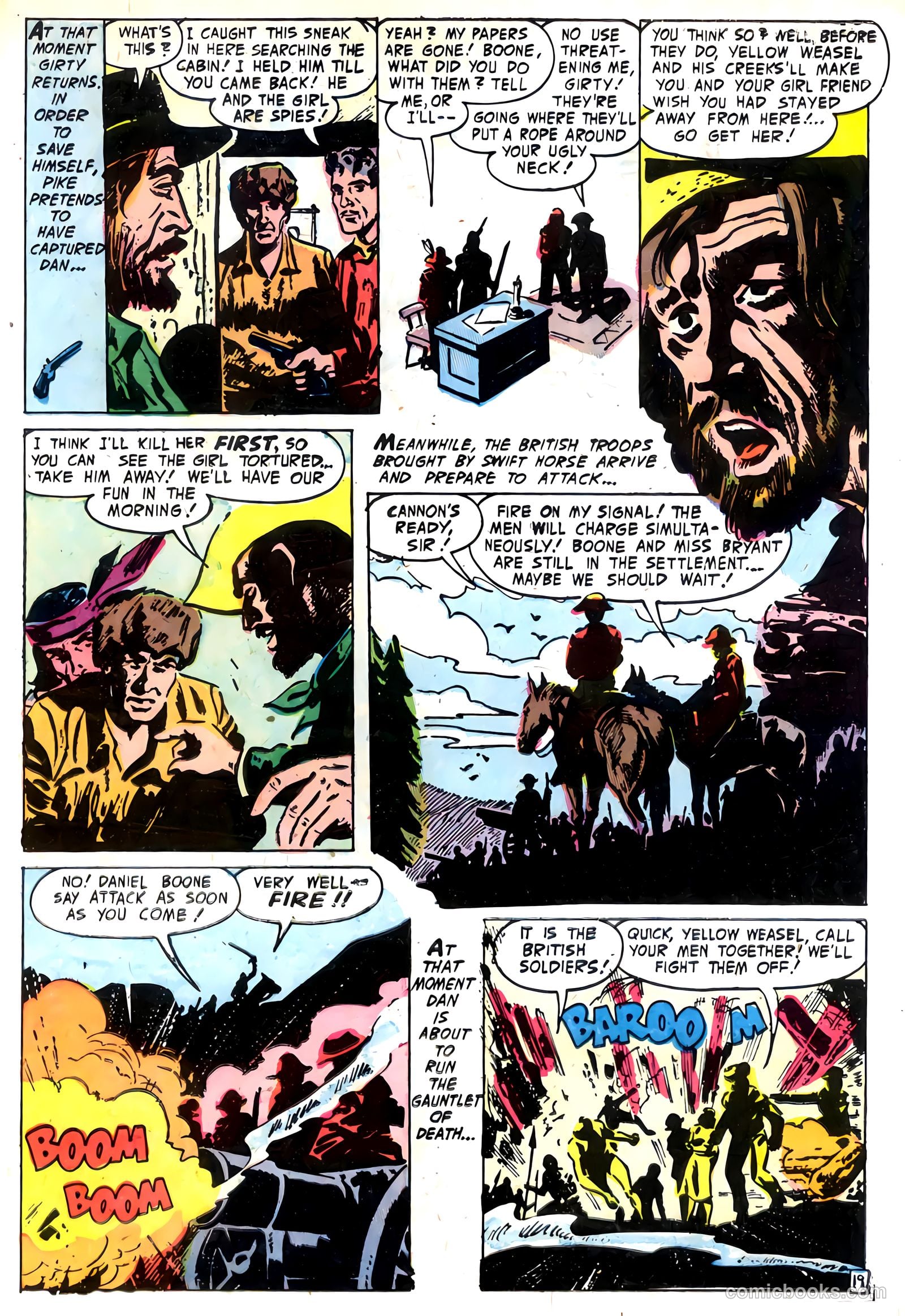 Fighting Daniel Boone #1 — page 23 of 36