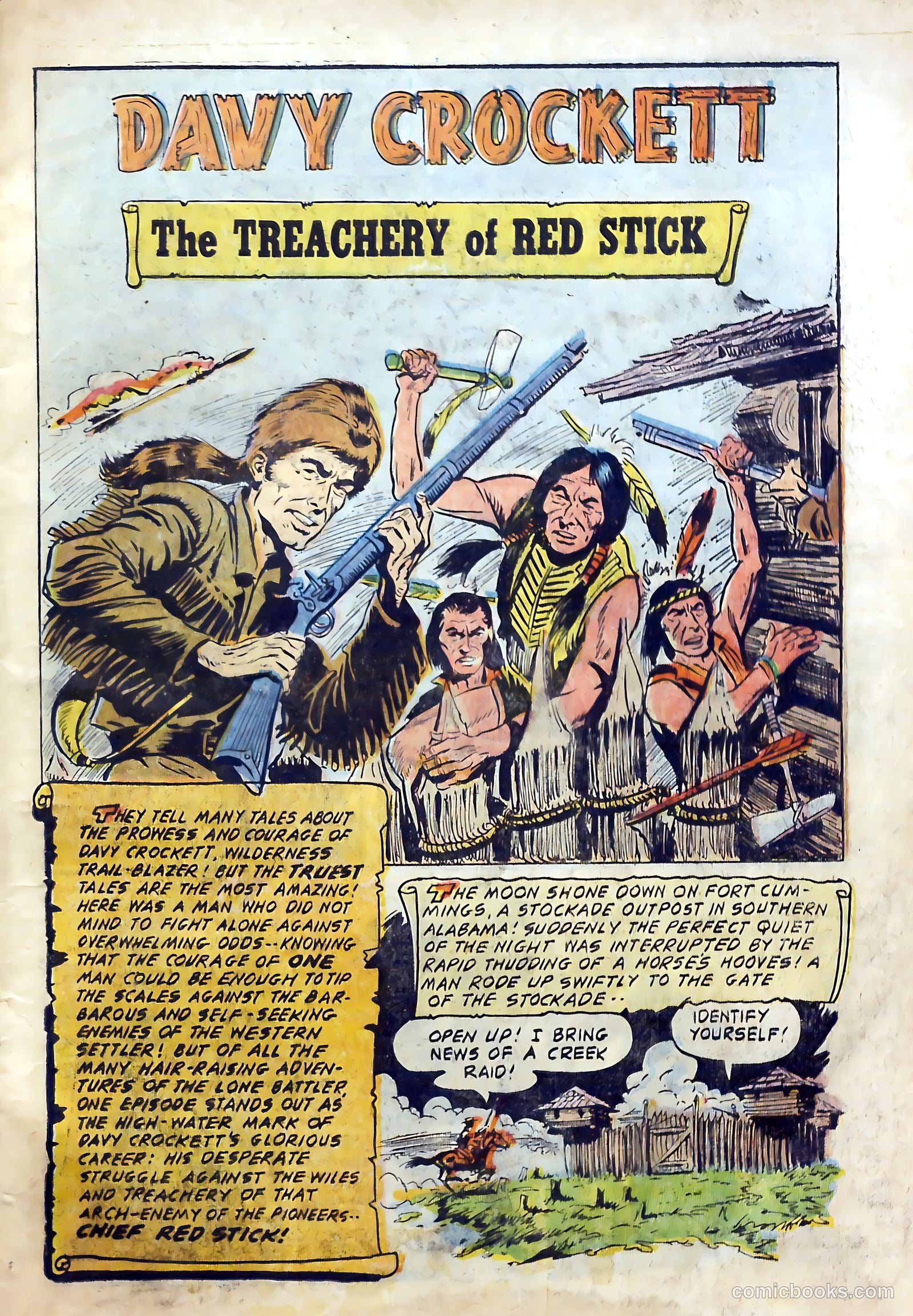 Fighting Davy Crockett #9 — page 3 of 37