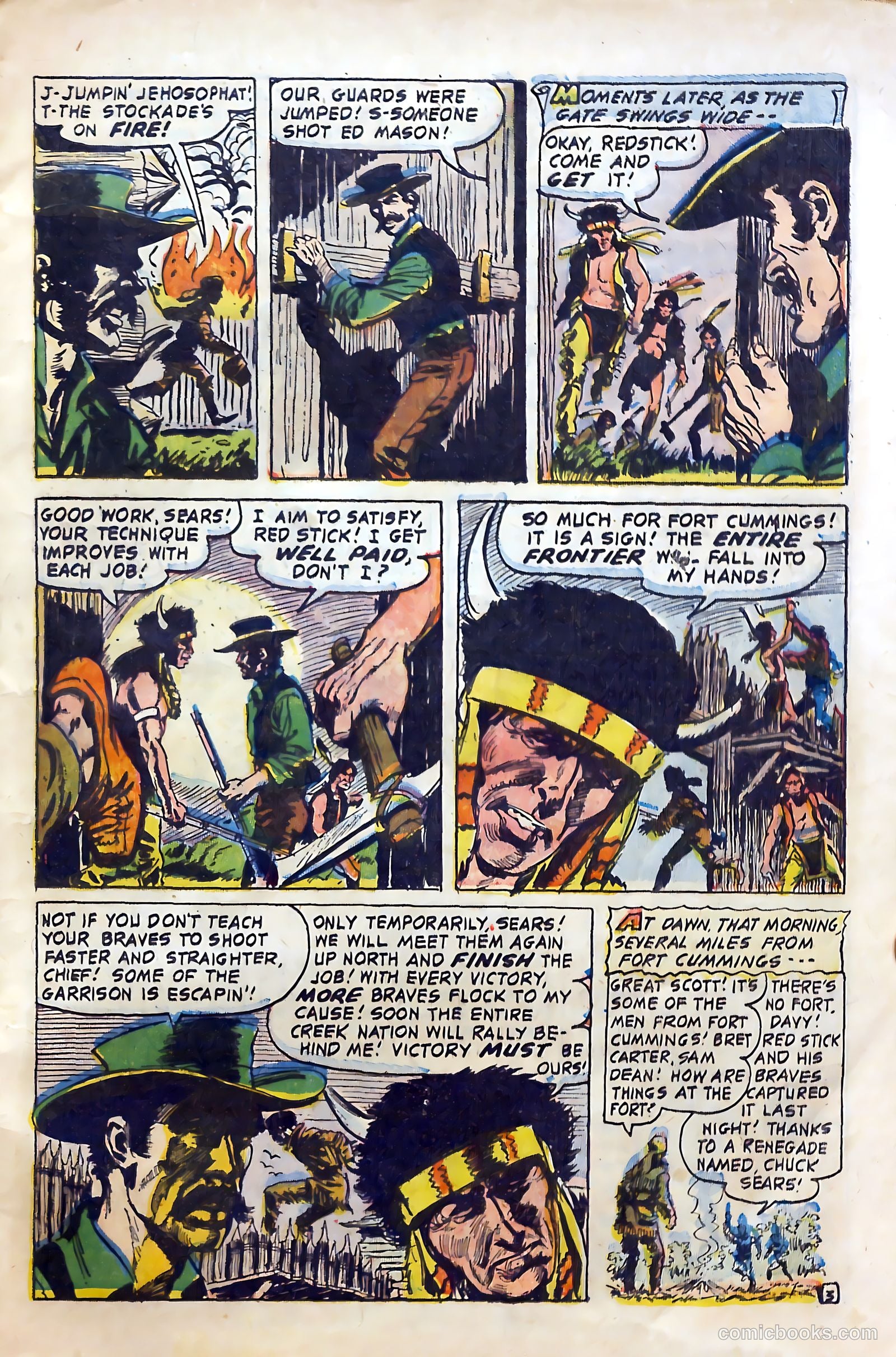Fighting Davy Crockett #9 — page 5 of 37