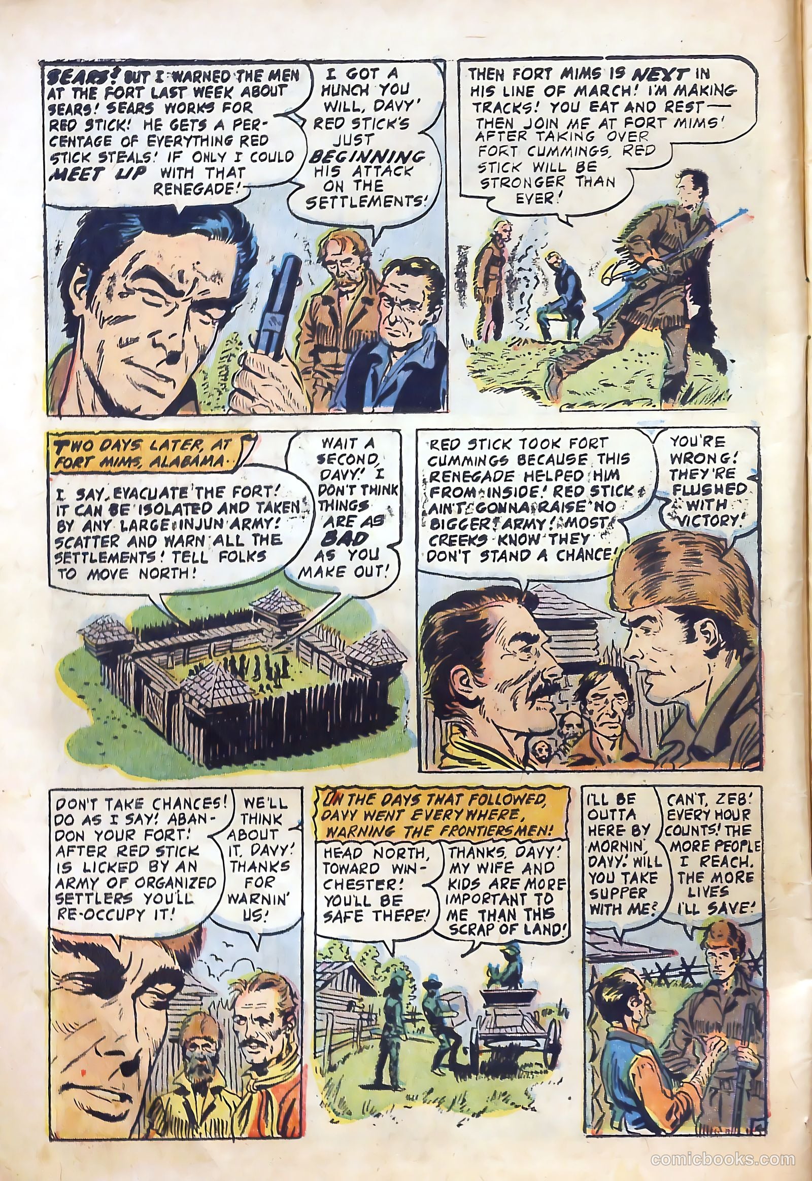 Fighting Davy Crockett #9 — page 6 of 37