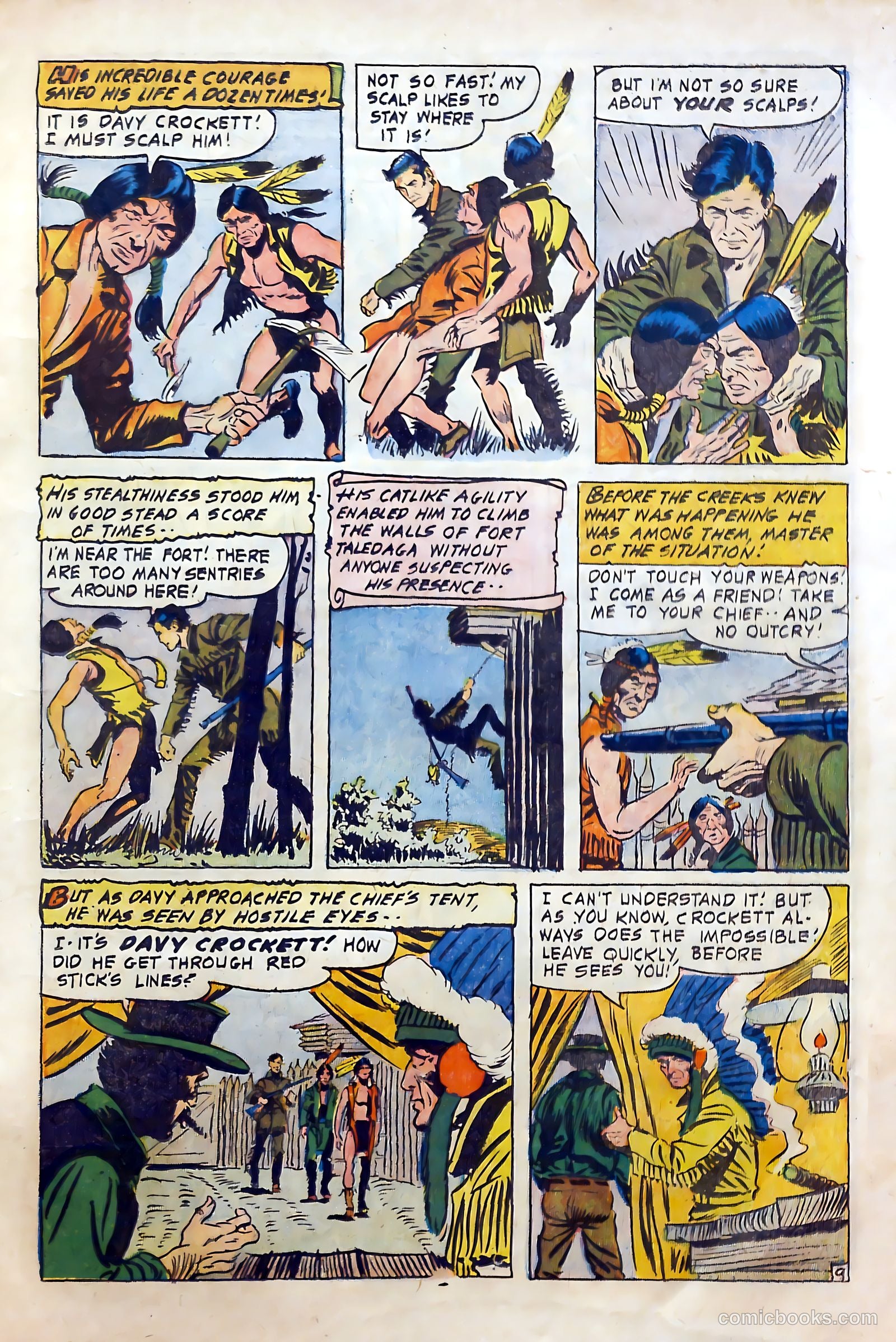 Fighting Davy Crockett #9 — page 13 of 37