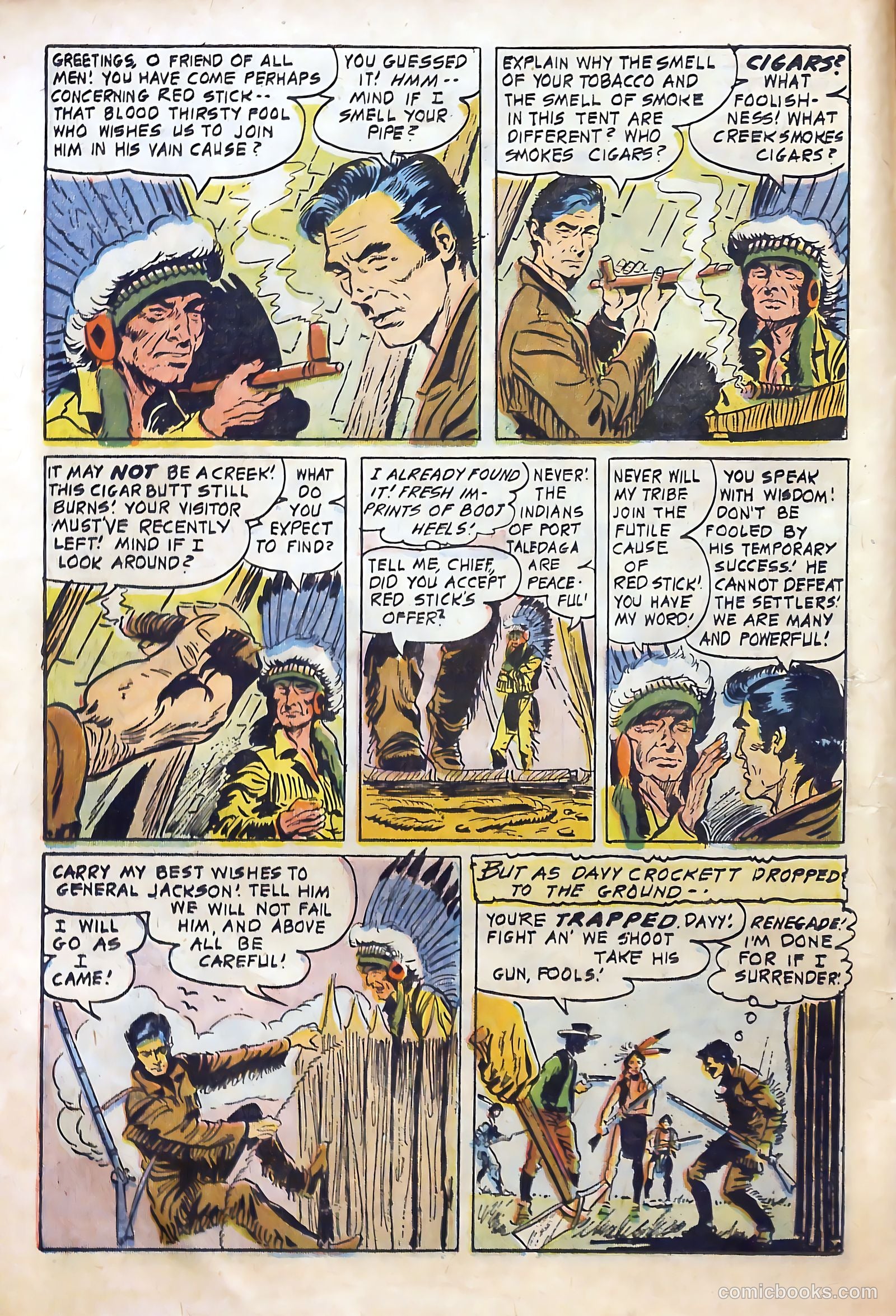 Fighting Davy Crockett #9 — page 14 of 37