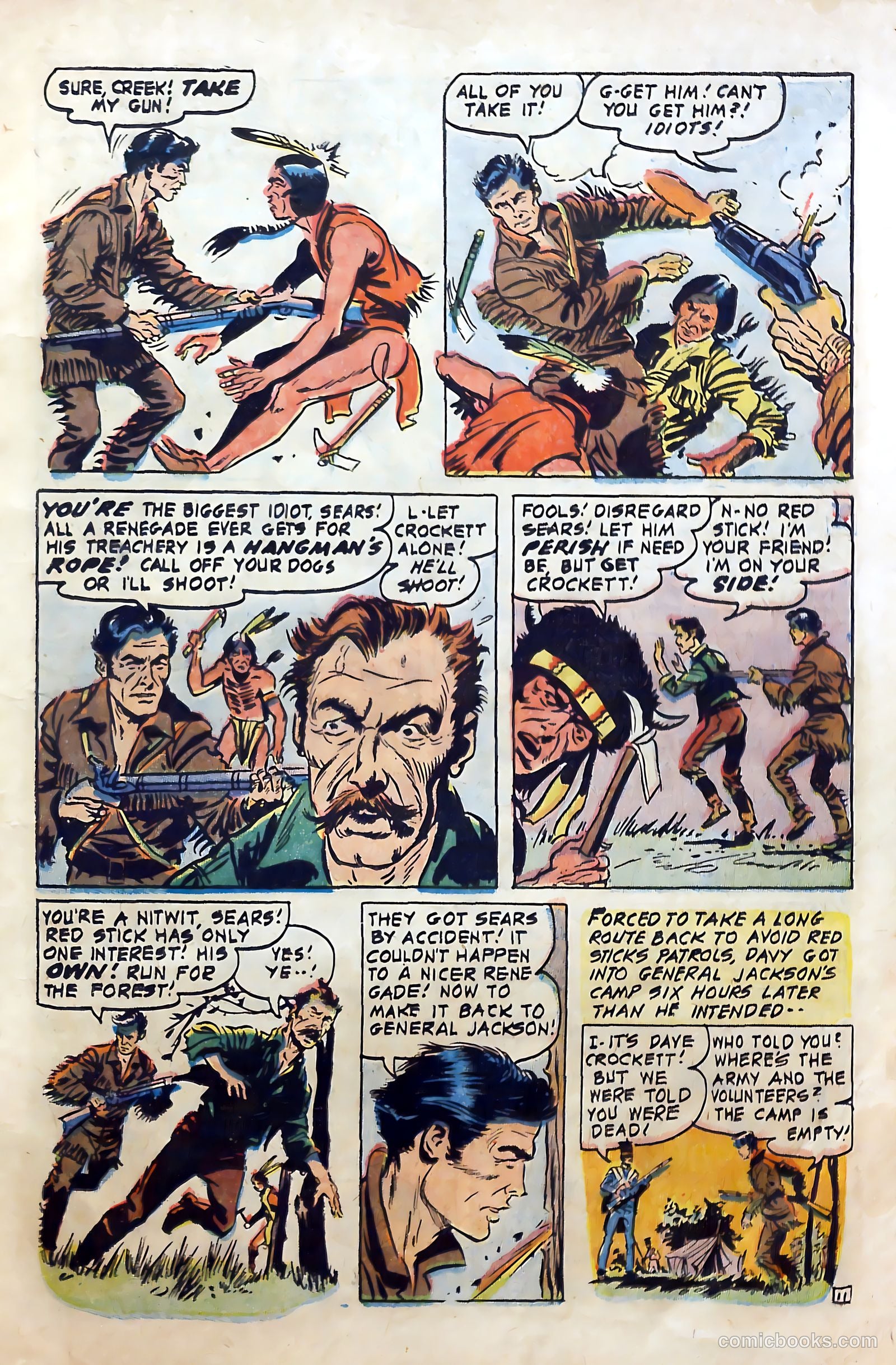 Fighting Davy Crockett #9 — page 15 of 37