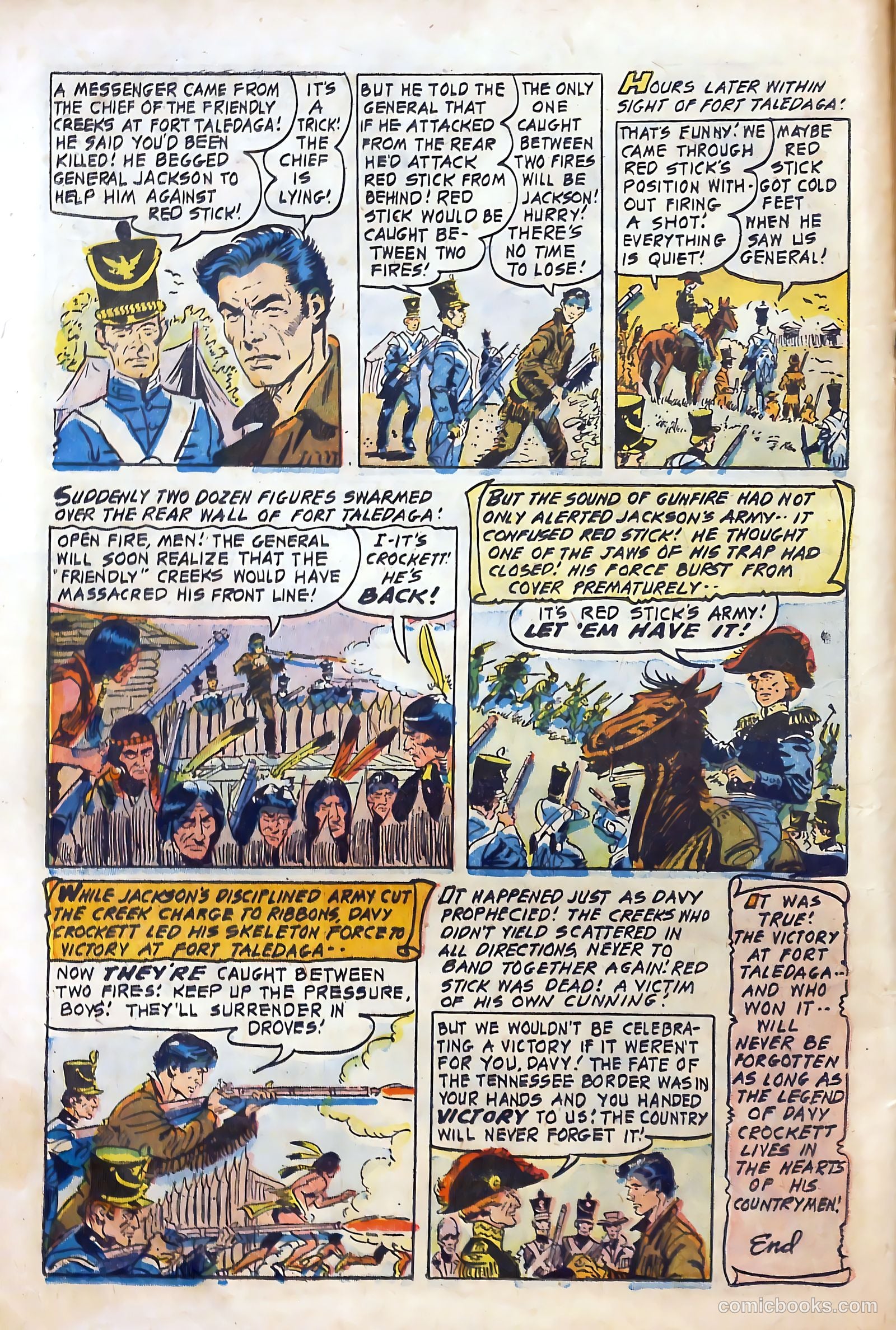 Fighting Davy Crockett #9 — page 16 of 37