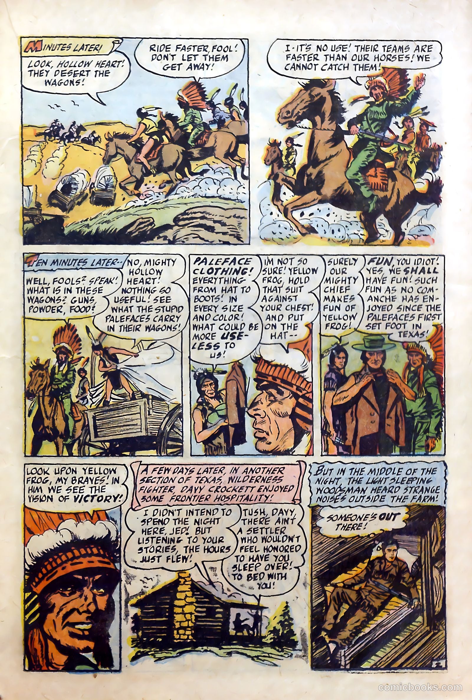 Fighting Davy Crockett #9 — page 19 of 37