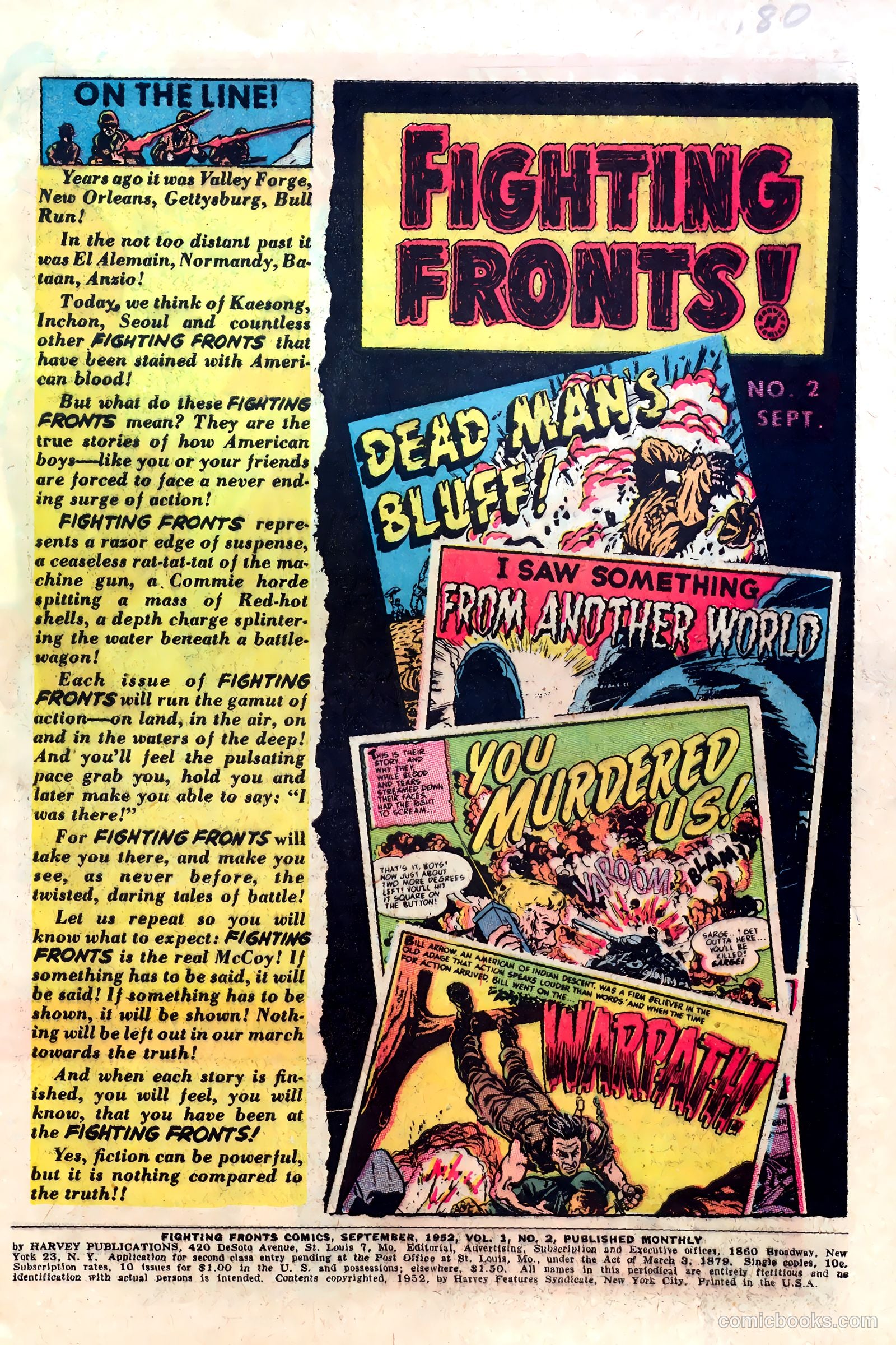 Fighting Fronts #2 — page 3 of 36