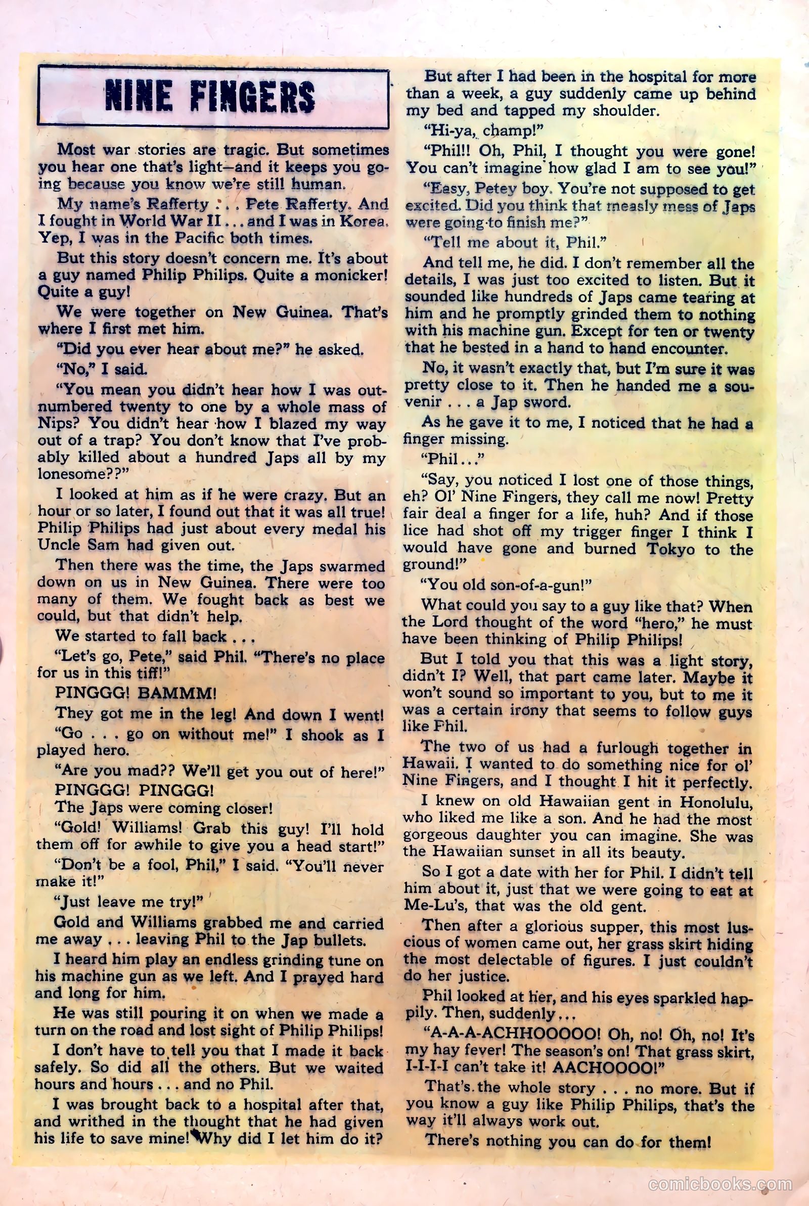 Fighting Fronts #2 — page 32 of 36