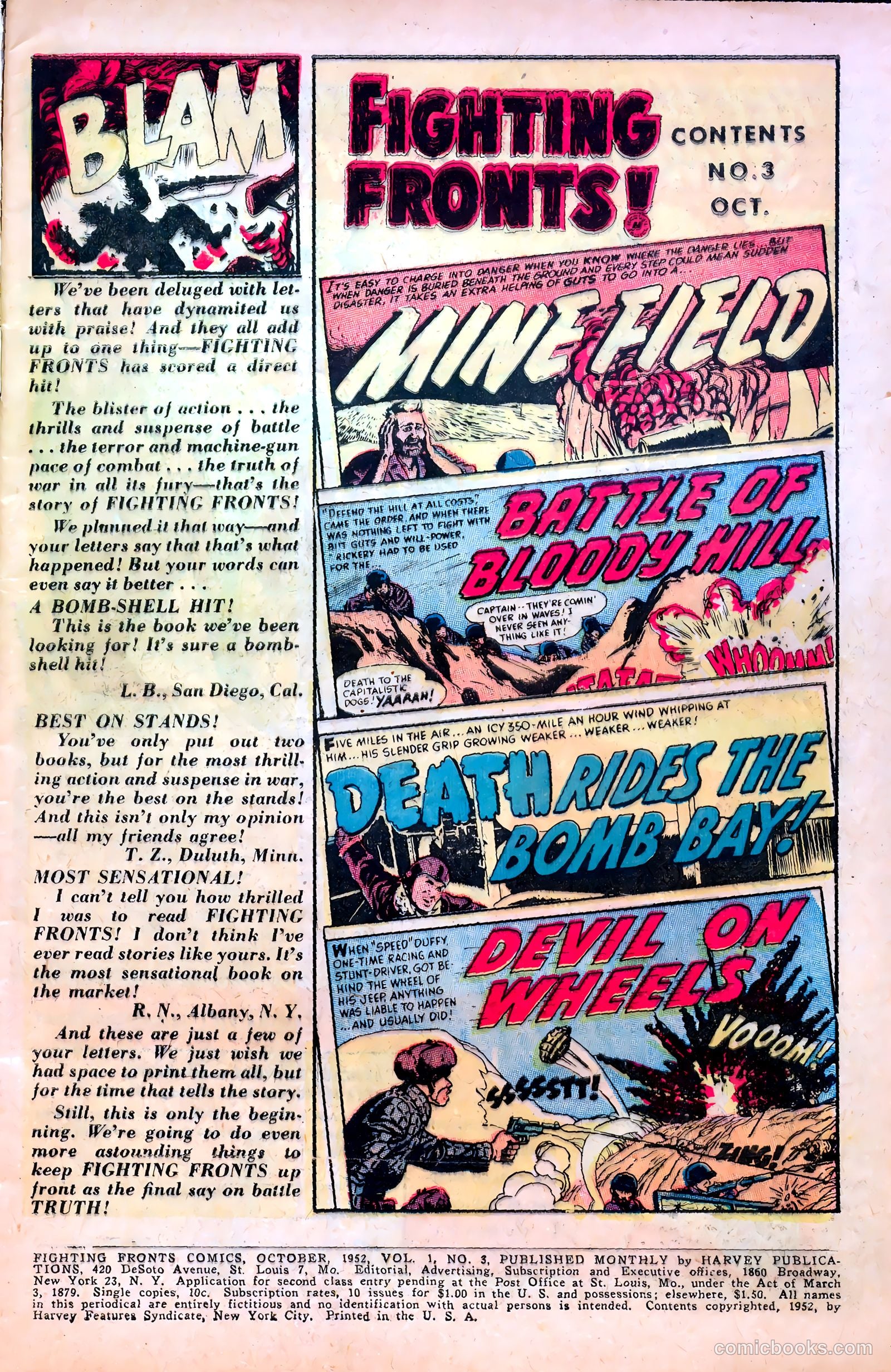 Fighting Fronts #3 — page 3 of 36