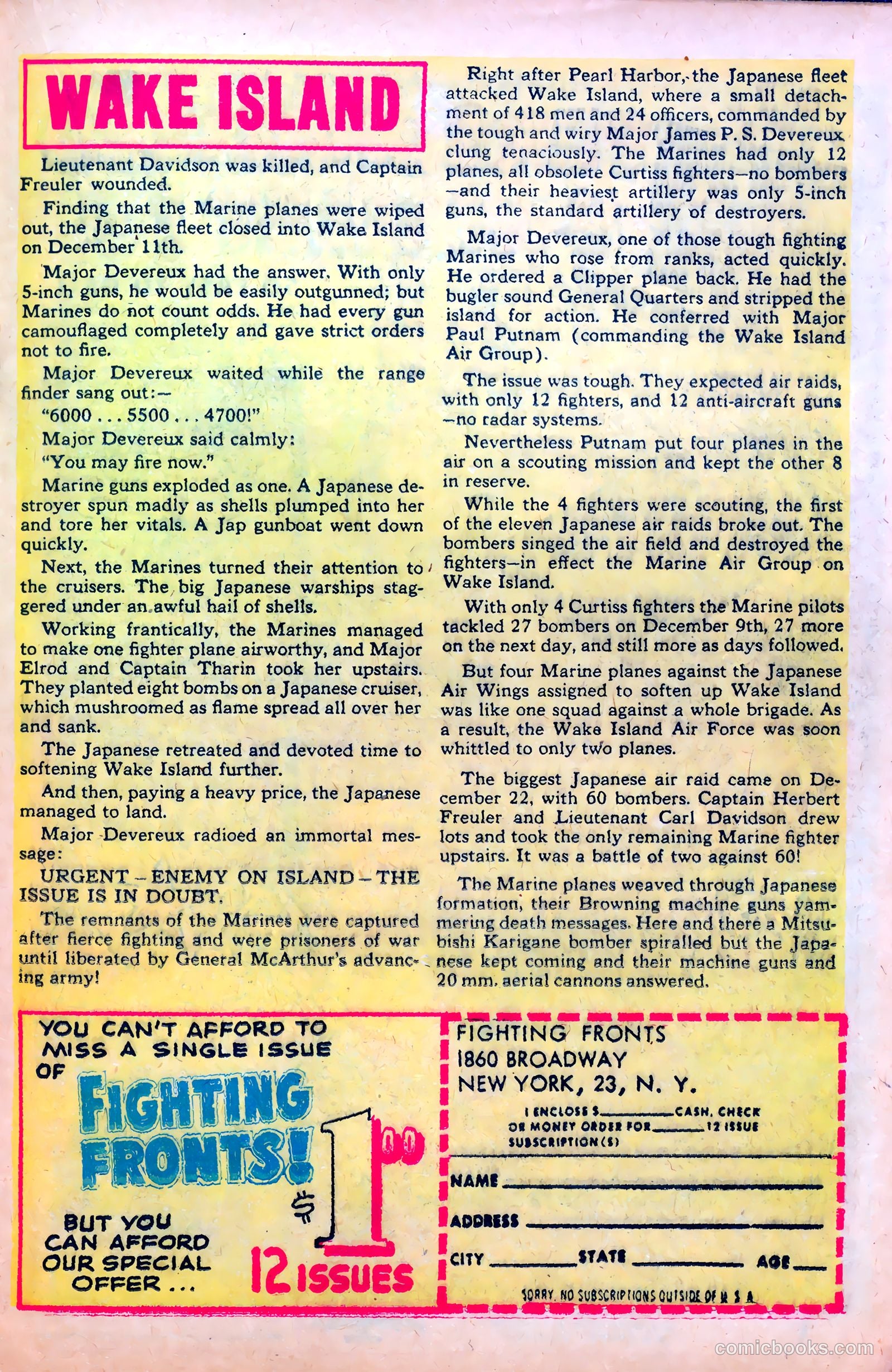 Fighting Fronts #5 — page 19 of 36