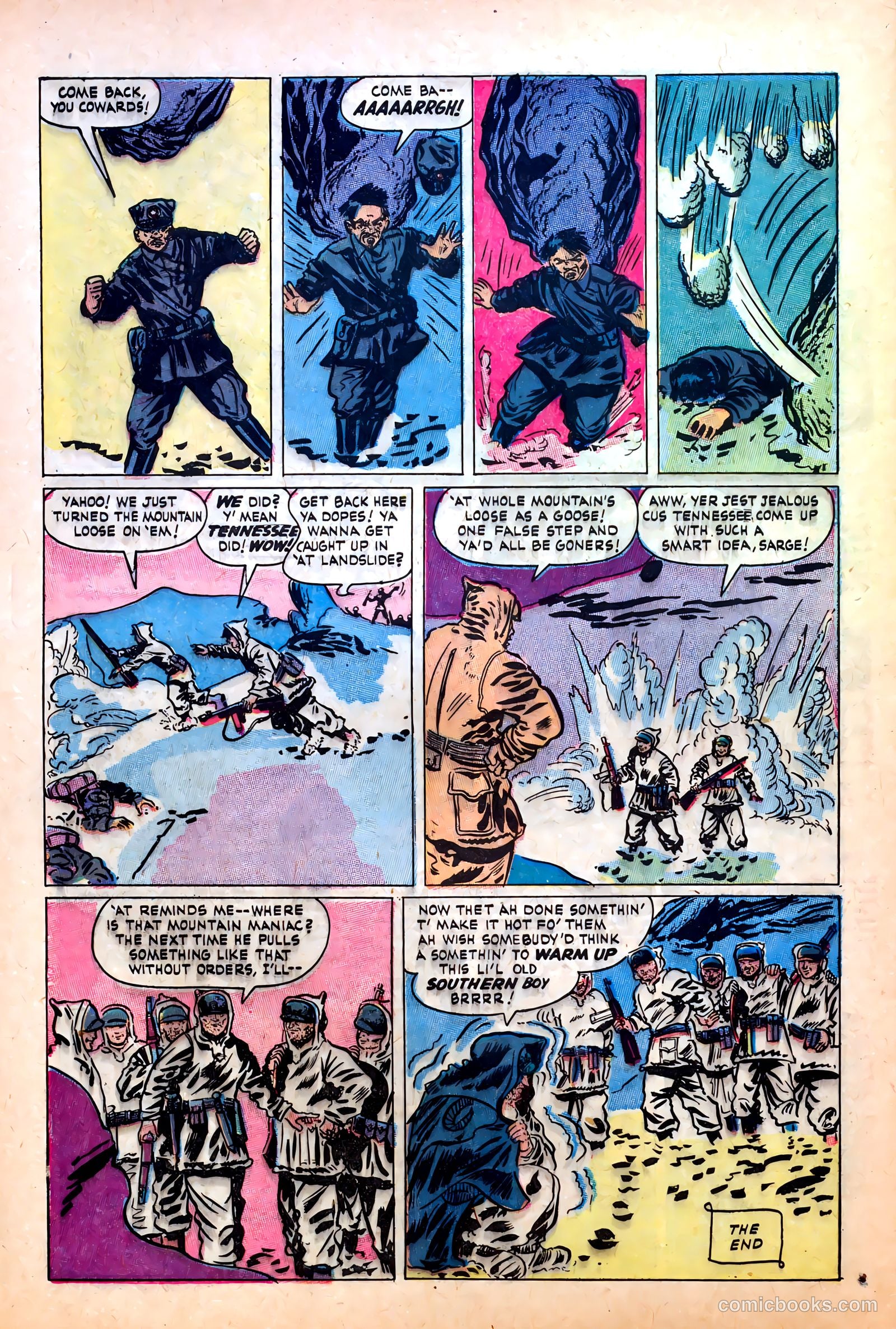 Fighting Fronts #5 — page 32 of 36