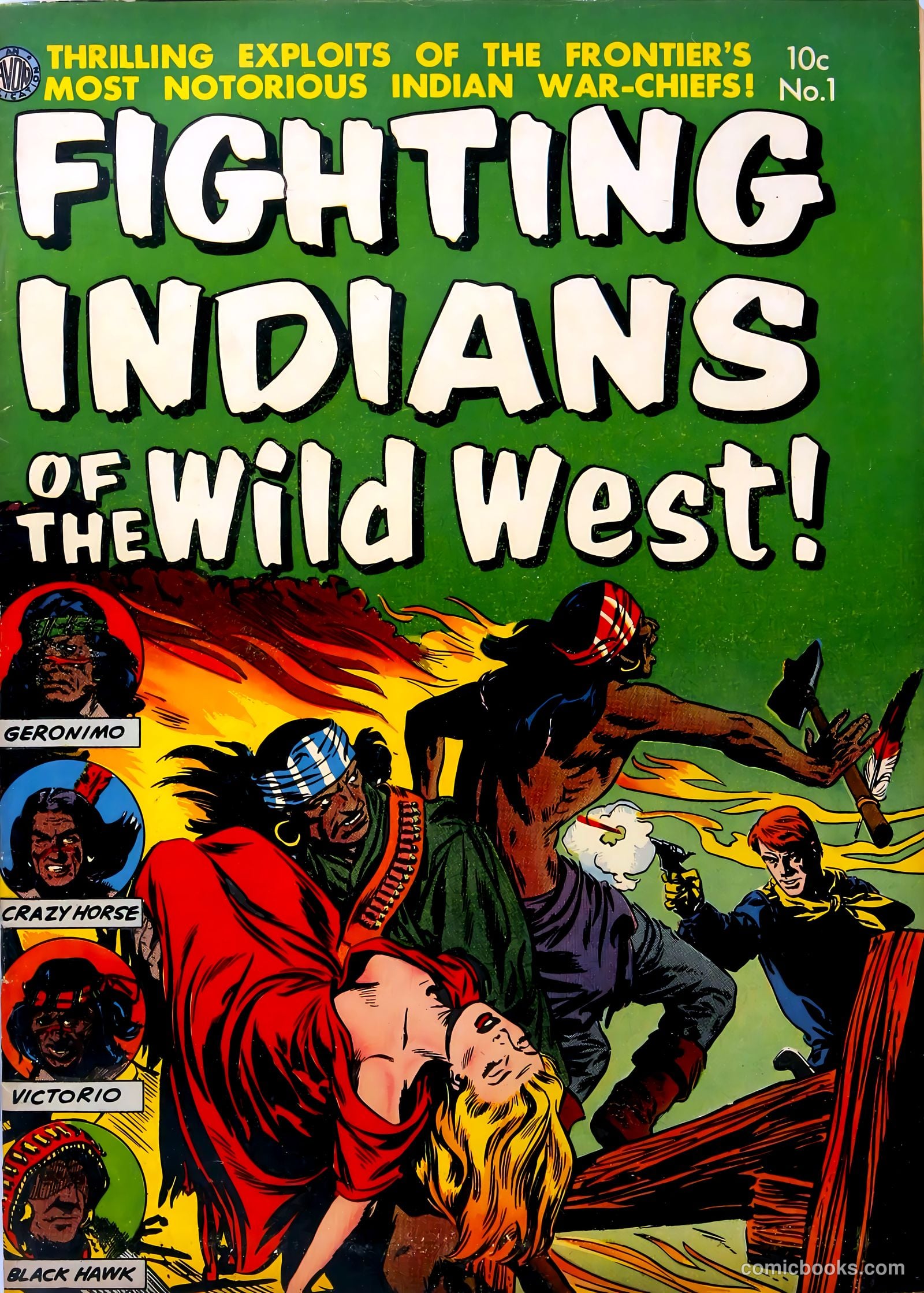 Fighting Indians of the Wild West #1 — page 1 of 36