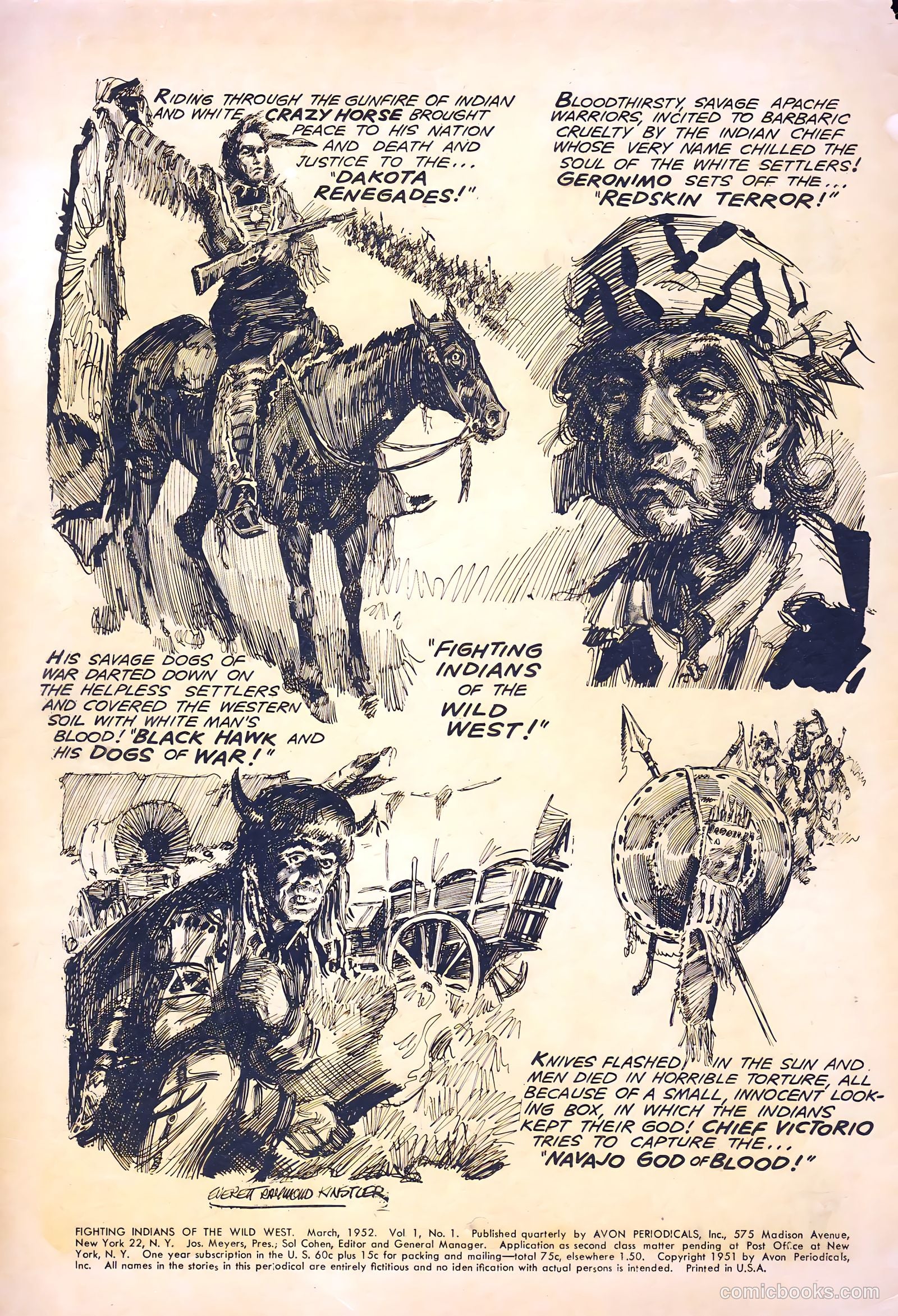 Fighting Indians of the Wild West #1 — page 2 of 36
