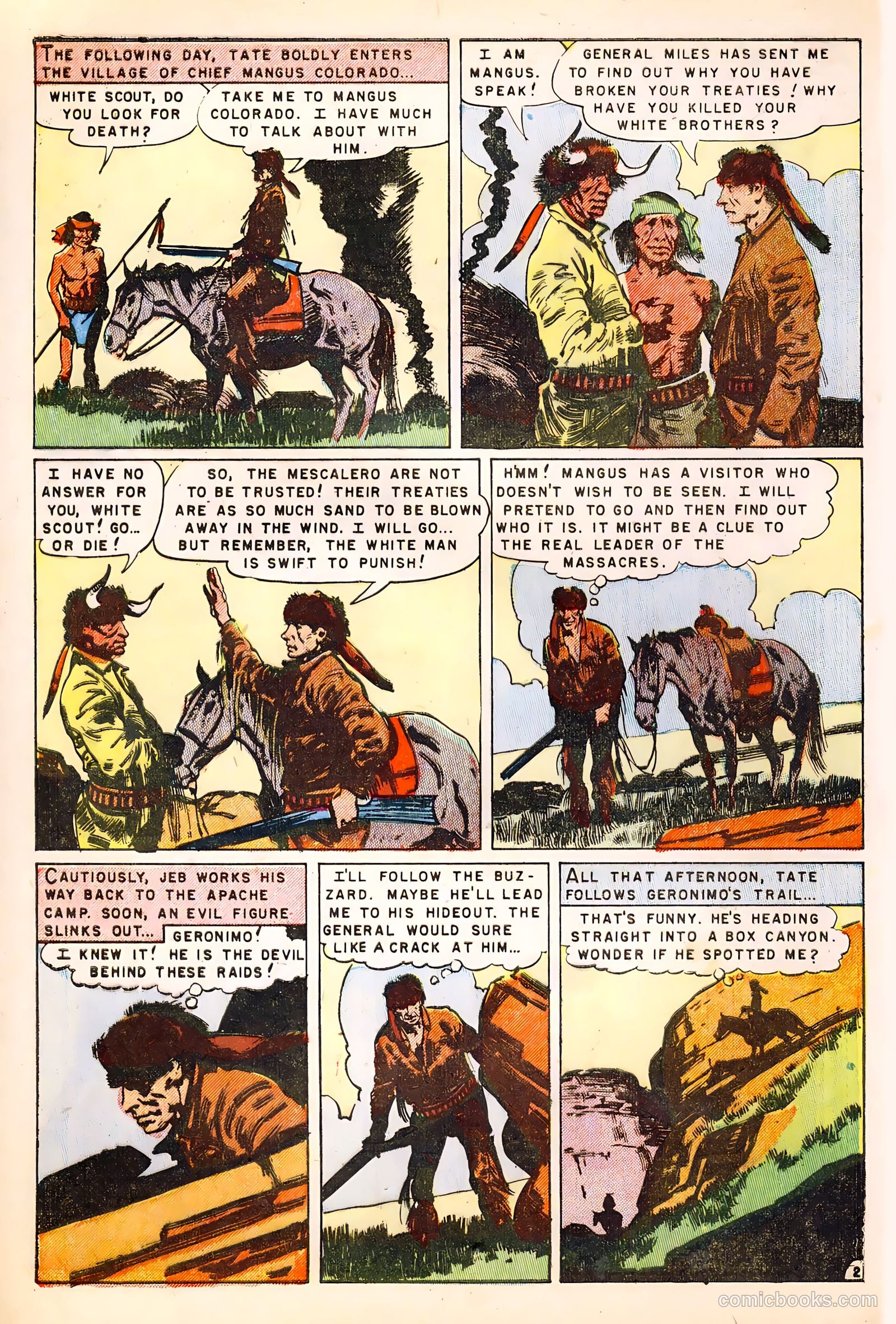 Fighting Indians of the Wild West #1 — page 4 of 36