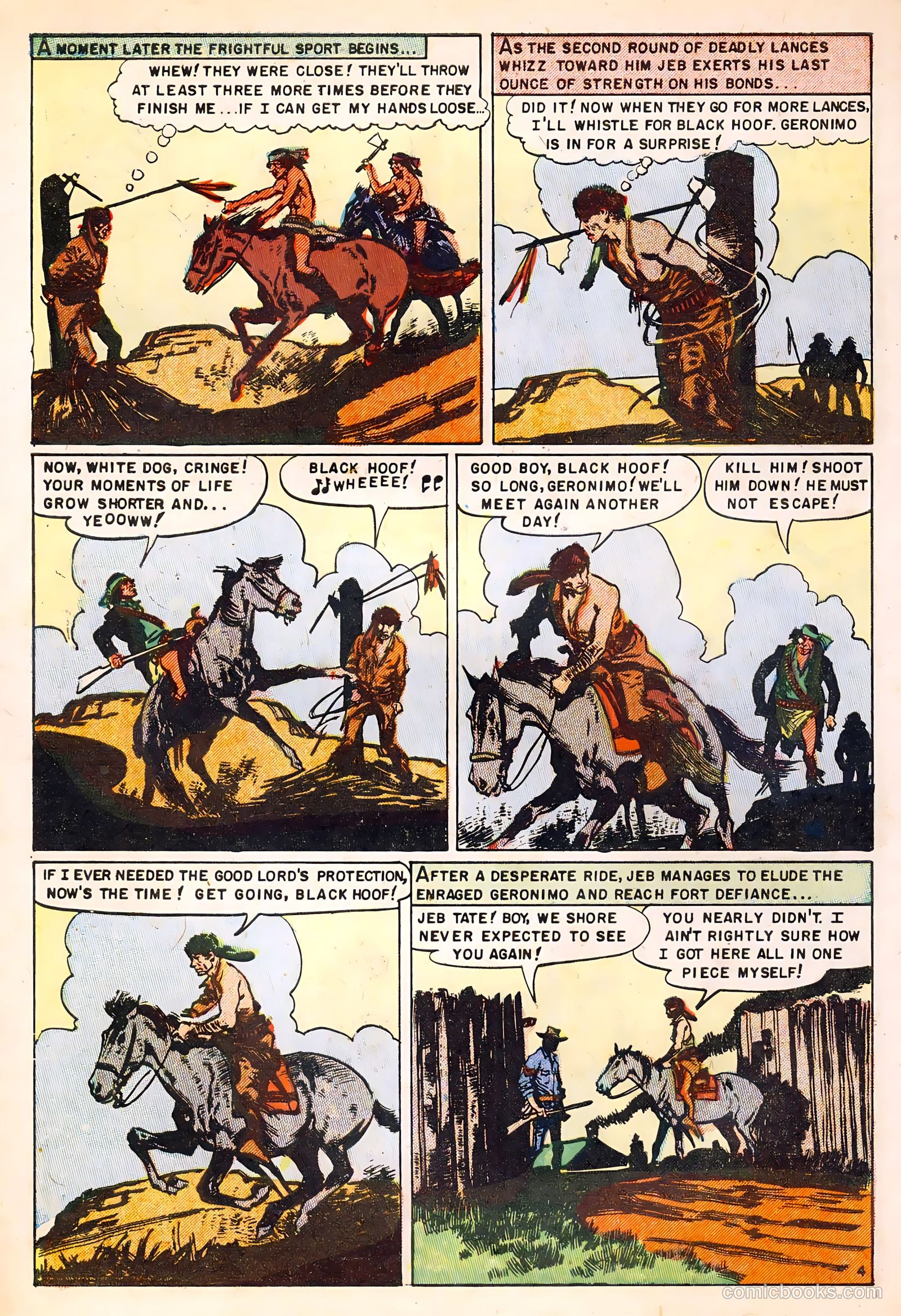 Fighting Indians of the Wild West #1 — page 6 of 36