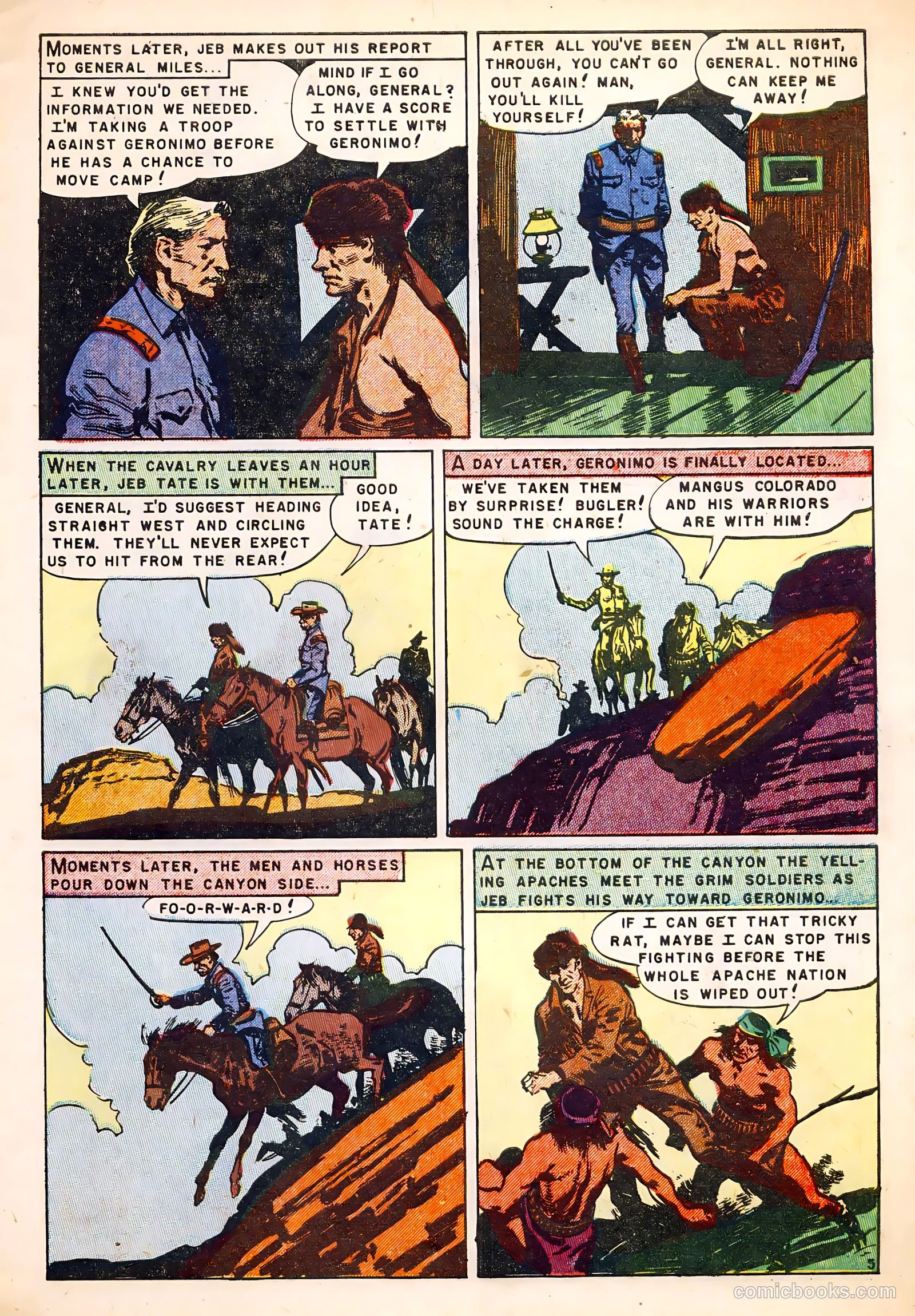 Fighting Indians of the Wild West #1 — page 7 of 36