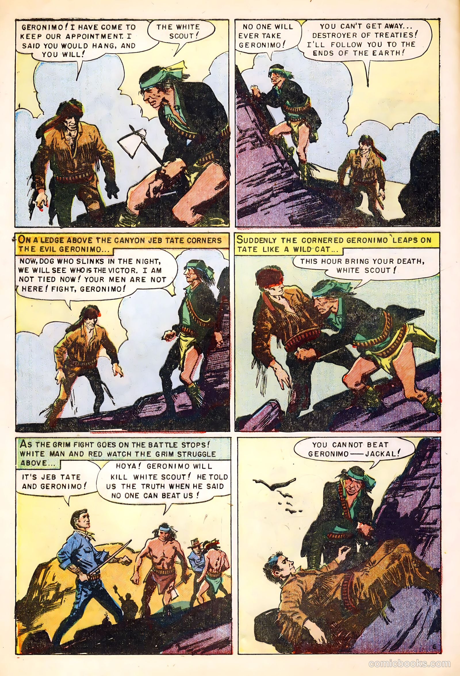 Fighting Indians of the Wild West #1 — page 8 of 36