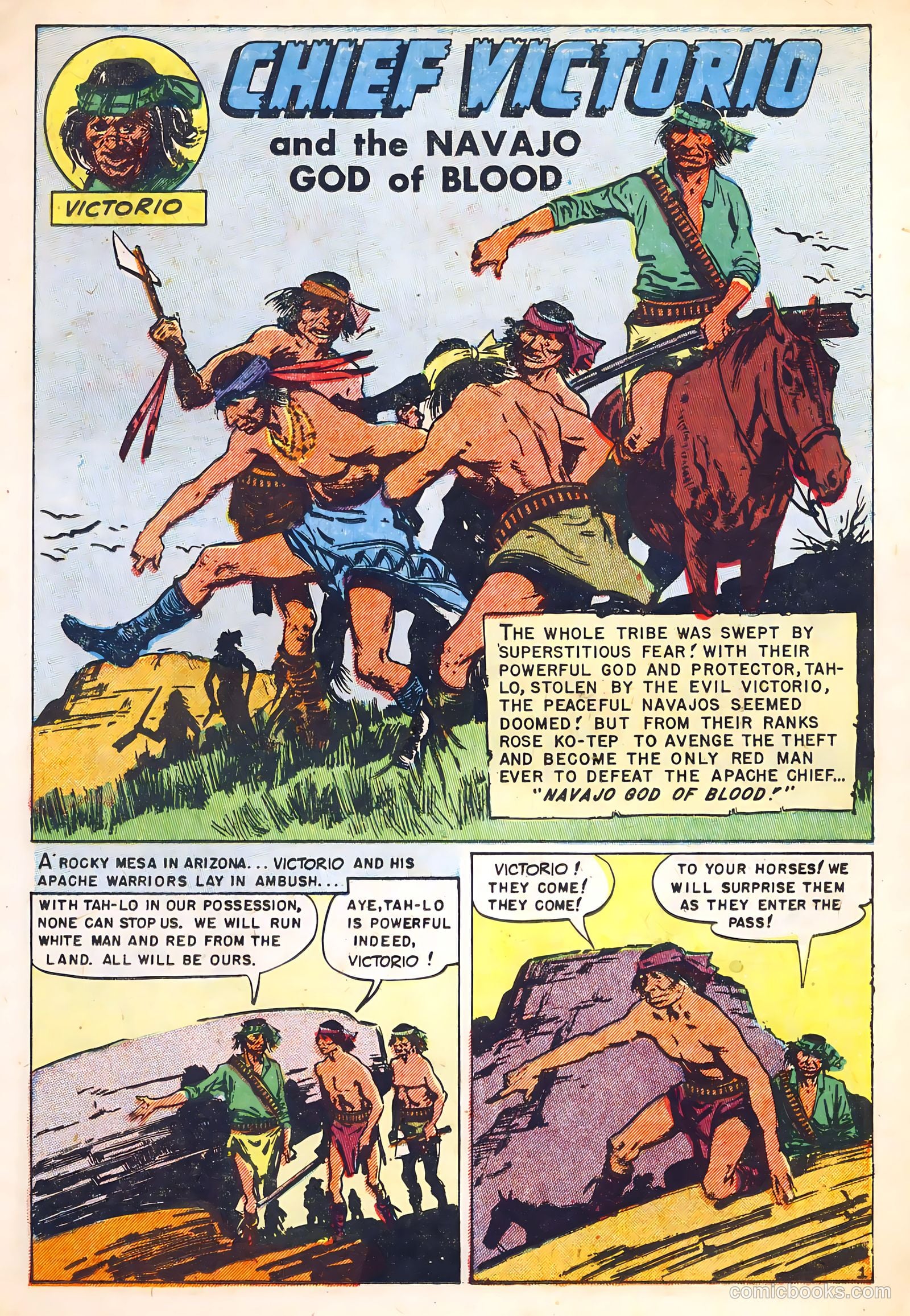 Fighting Indians of the Wild West #1 — page 11 of 36