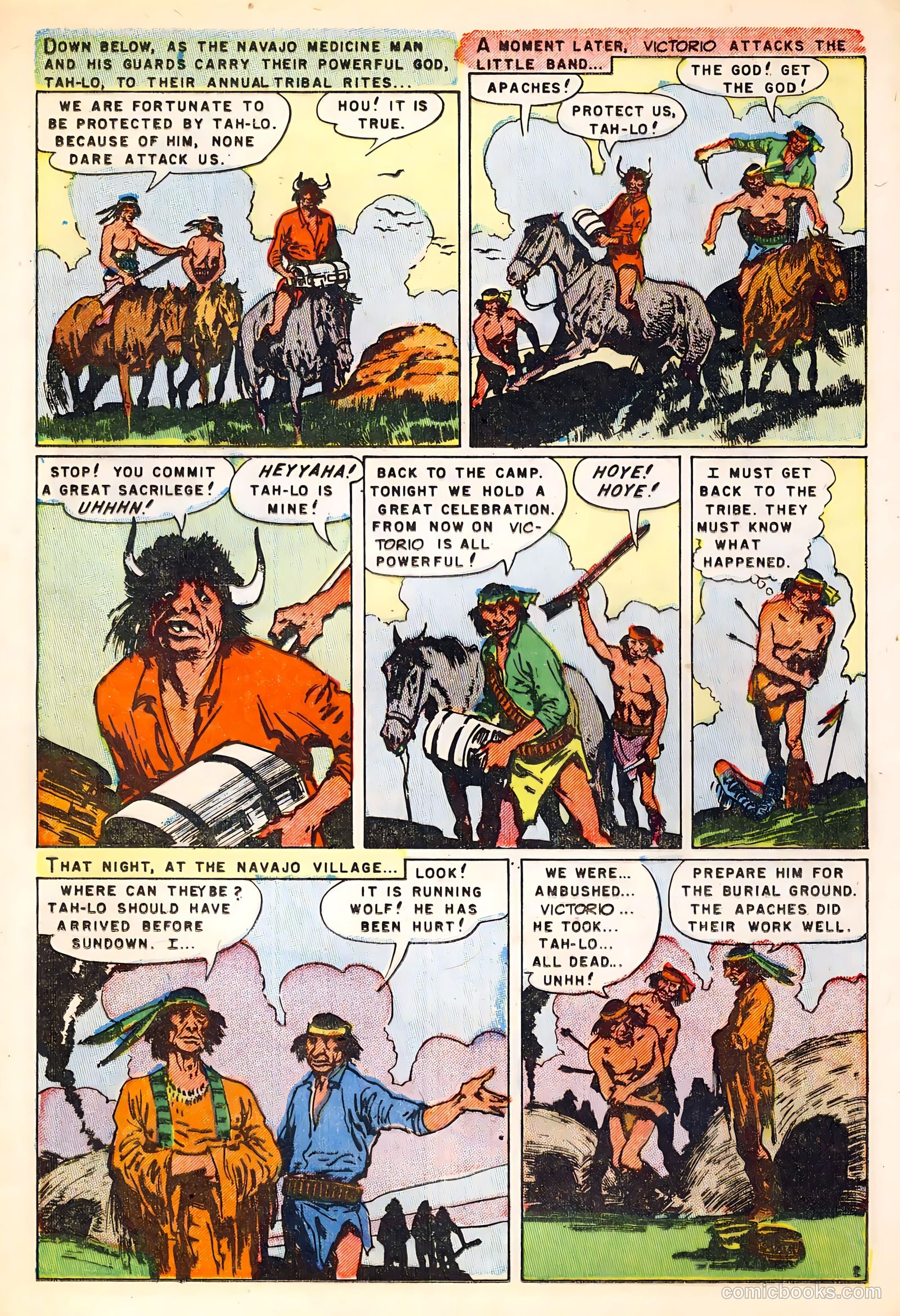Fighting Indians of the Wild West #1 — page 12 of 36