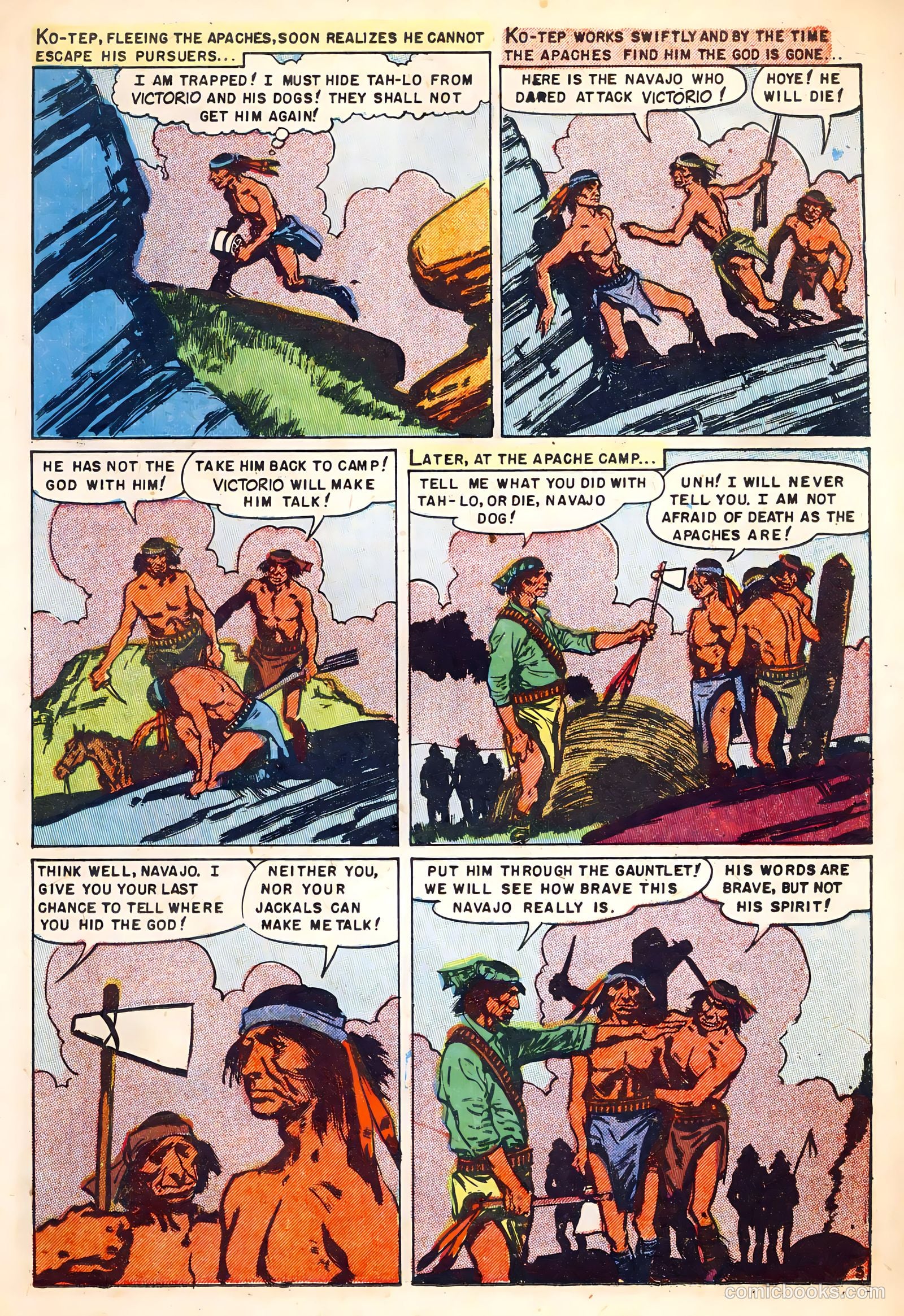 Fighting Indians of the Wild West #1 — page 15 of 36