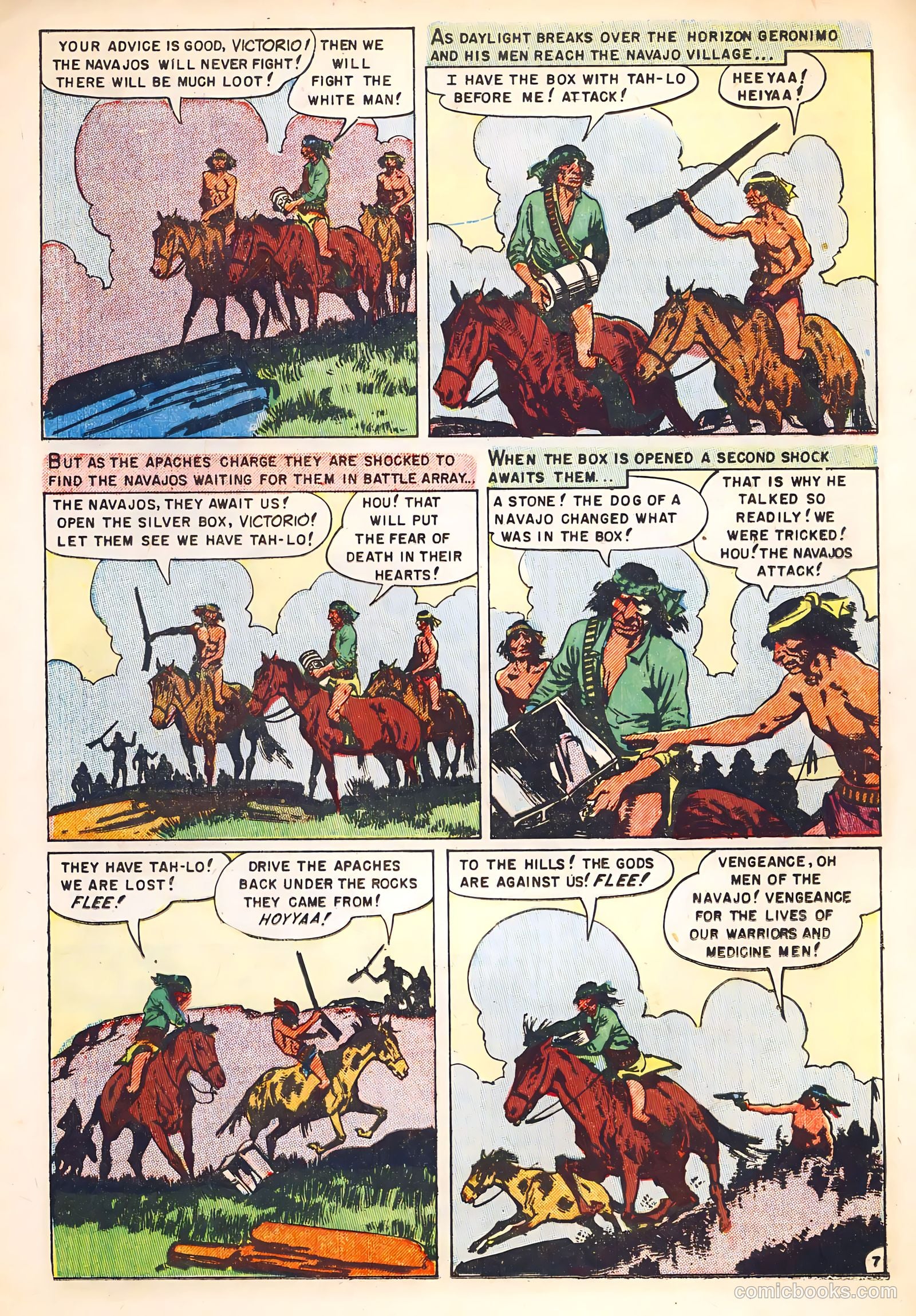 Fighting Indians of the Wild West #1 — page 17 of 36