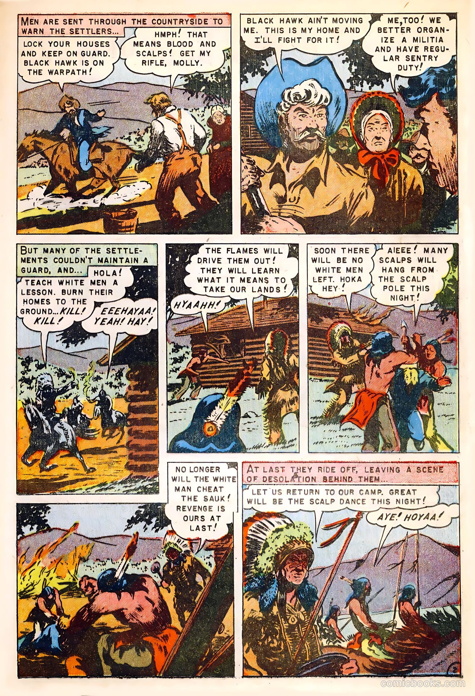 Fighting Indians of the Wild West #1 — page 21 of 36